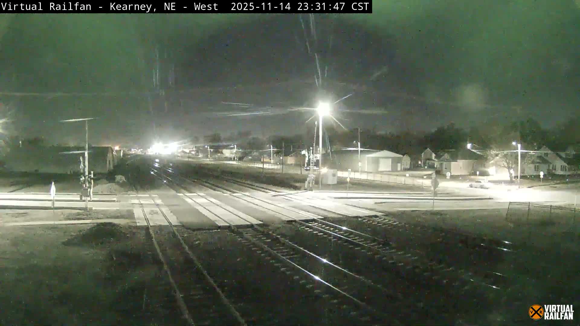 Kearney Union Pacific Railroad Crossing Live Cam - Kearney, Buffalo, Nebraska, USA