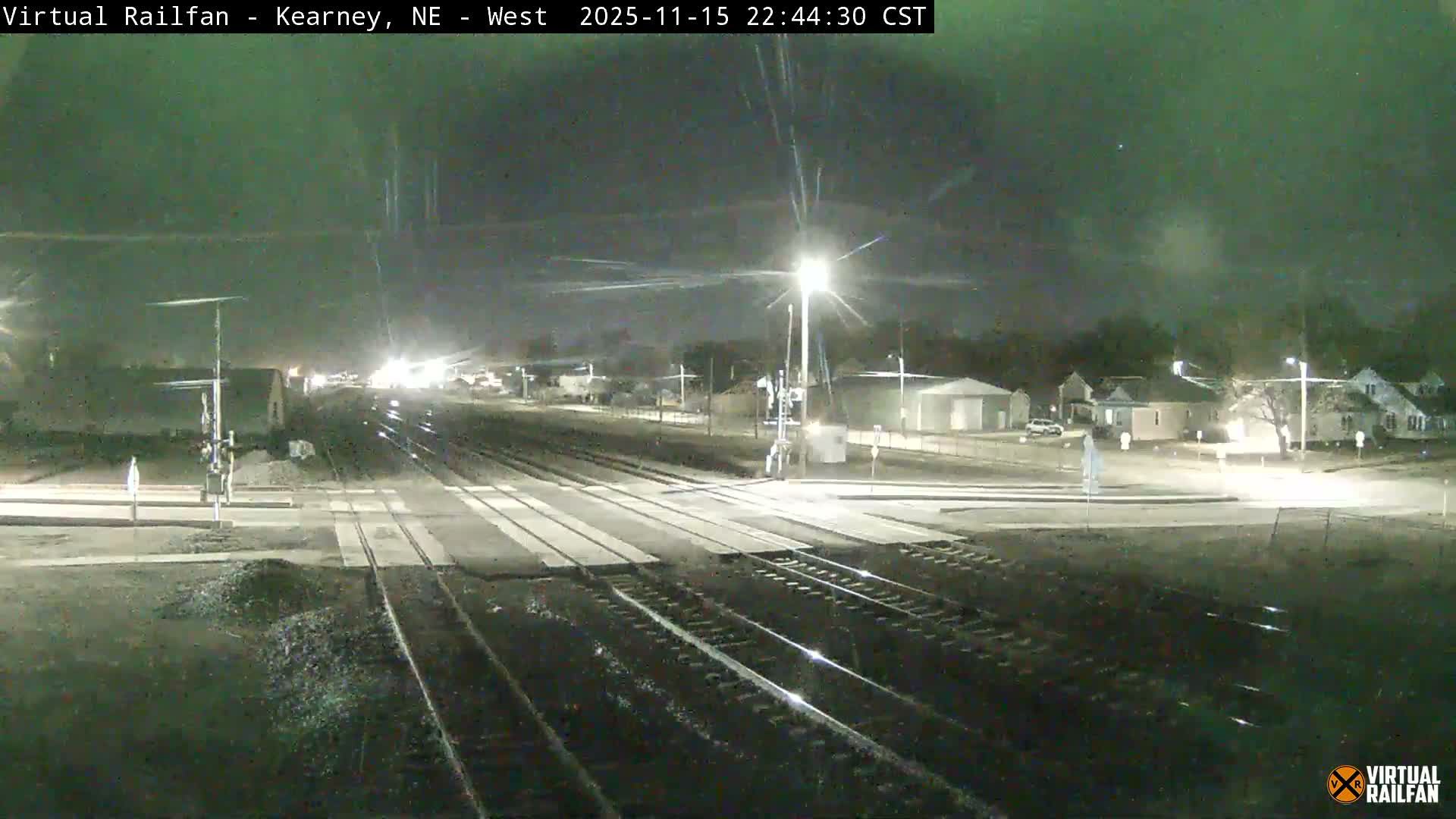 Kearney Union Pacific Railroad Crossing Live Cam - Kearney, Buffalo, Nebraska, USA