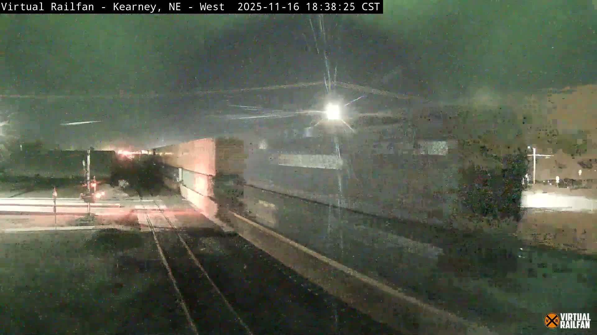 Kearney Union Pacific Railroad Crossing Live Cam - Kearney, Buffalo, Nebraska, USA