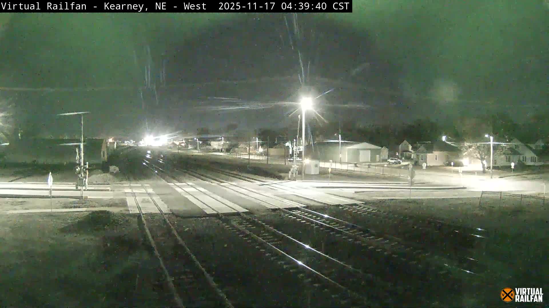 Kearney Union Pacific Railroad Crossing Live Cam - Kearney, Buffalo, Nebraska, USA