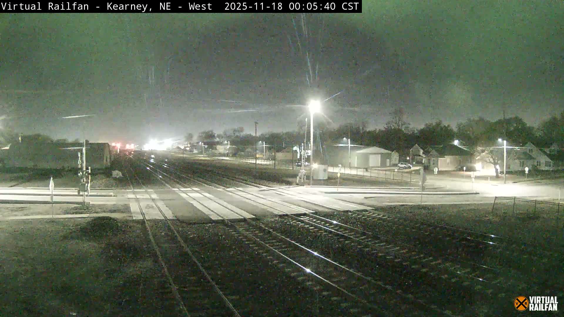Kearney Union Pacific Railroad Crossing Live Cam - Kearney, Buffalo, Nebraska, USA