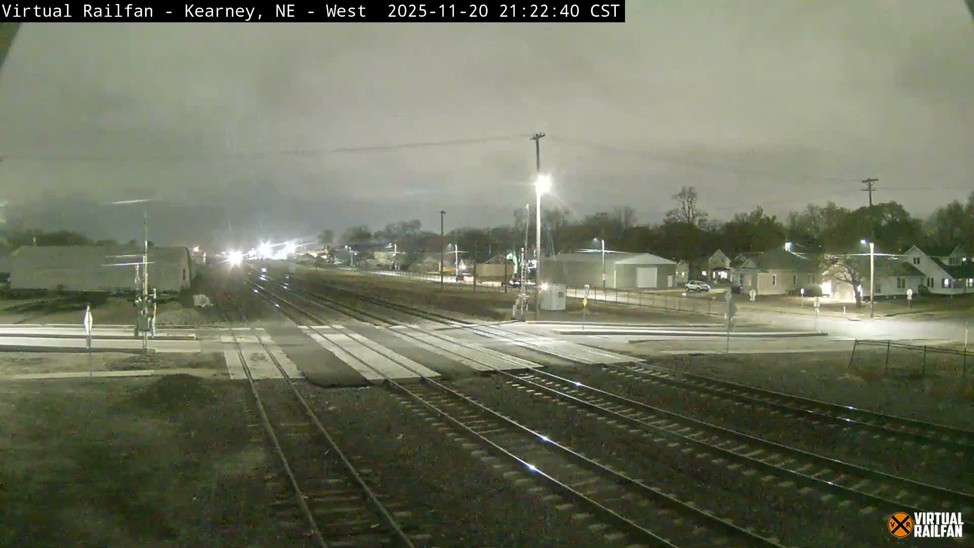 Kearney Union Pacific Railroad Crossing Live Cam - Kearney, Buffalo, Nebraska, USA