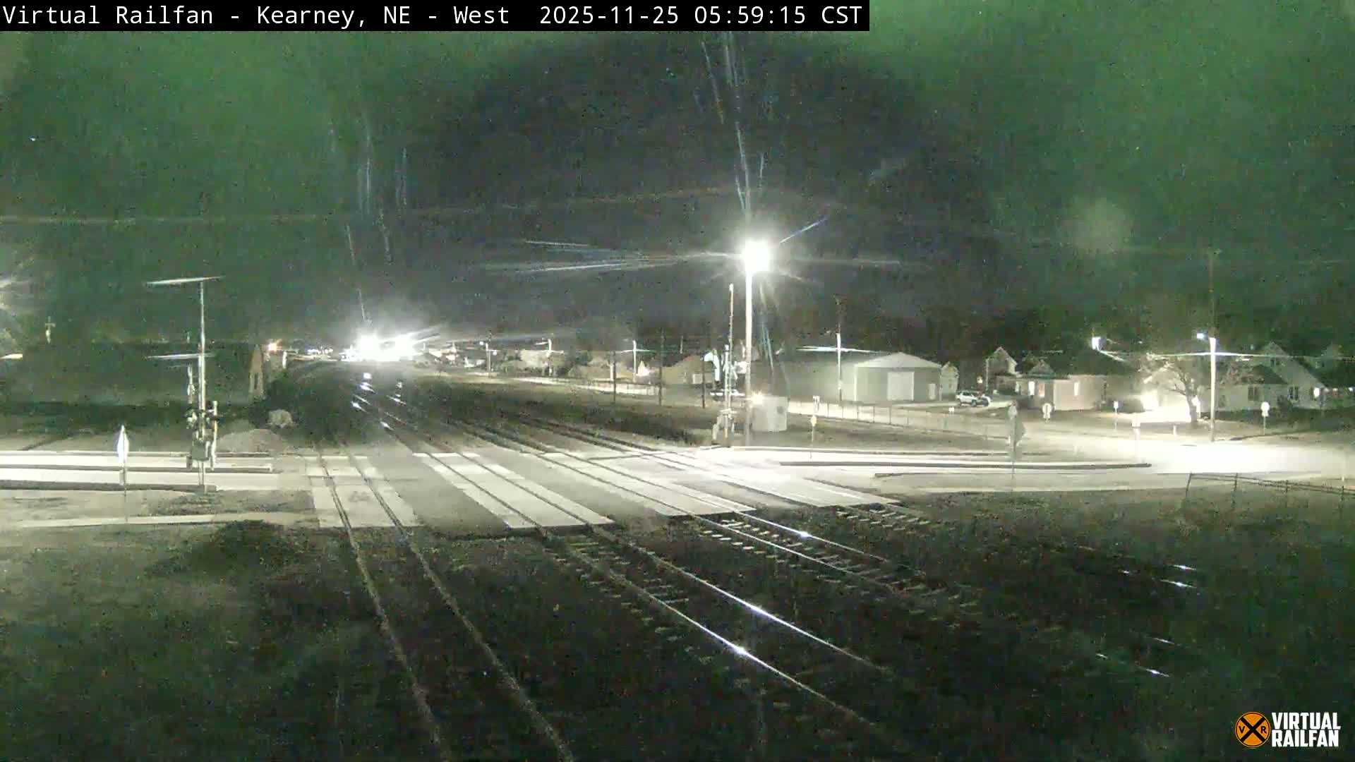 Kearney Union Pacific Railroad Crossing Live Cam - Kearney, Buffalo, Nebraska, USA