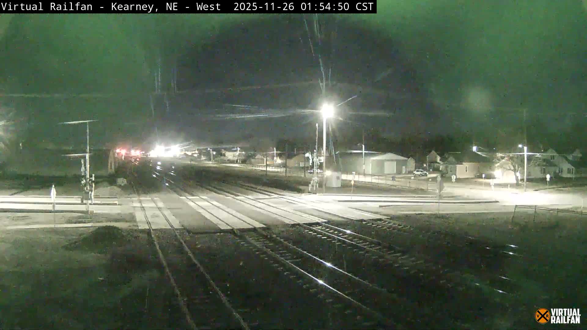 Kearney Union Pacific Railroad Crossing Live Cam - Kearney, Buffalo, Nebraska, USA