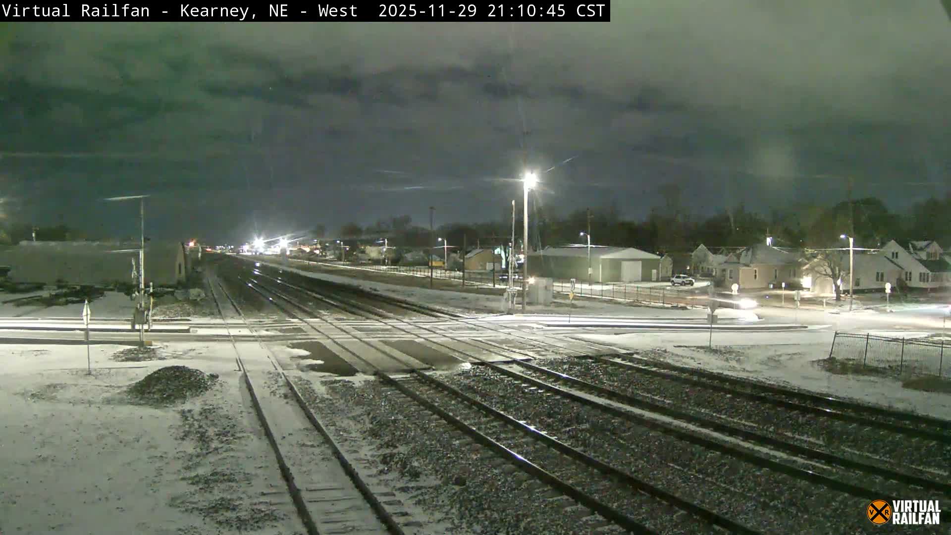Kearney Union Pacific Railroad Crossing Live Cam - Kearney, Buffalo, Nebraska, USA