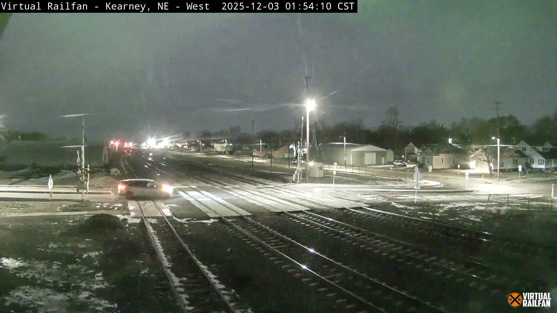 Kearney Union Pacific Railroad Crossing Live Cam - Kearney, Buffalo, Nebraska, USA