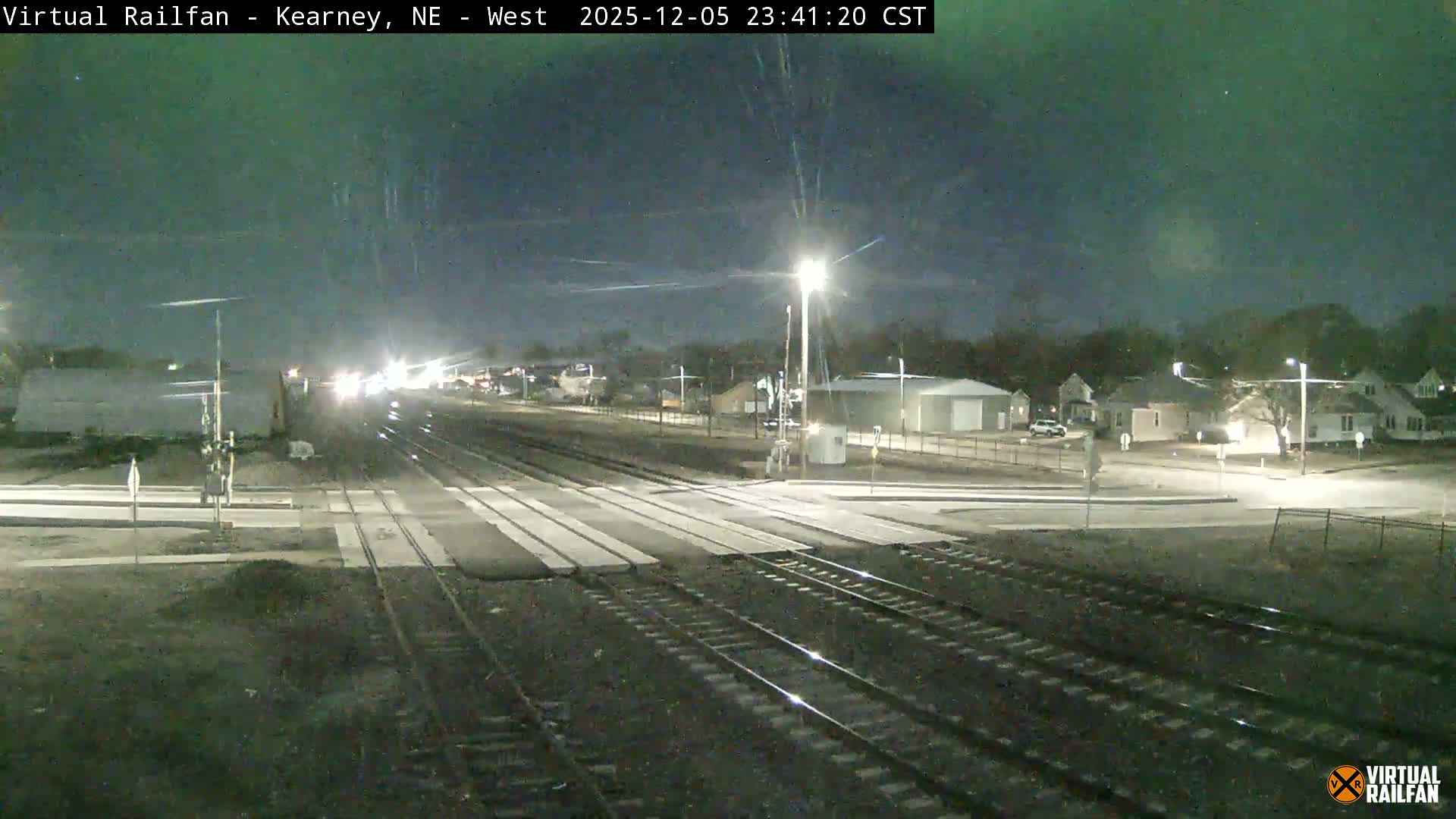 Kearney Union Pacific Railroad Crossing Live Cam - Kearney, Buffalo, Nebraska, USA