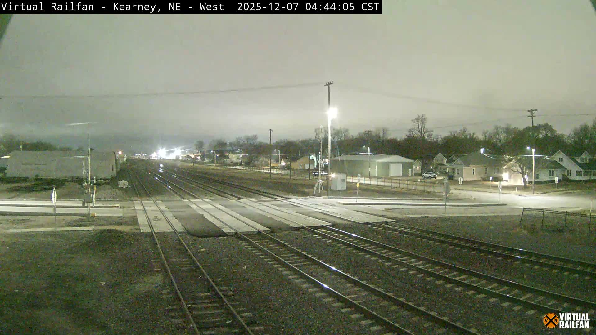 Kearney Union Pacific Railroad Crossing Live Cam - Kearney, Buffalo, Nebraska, USA