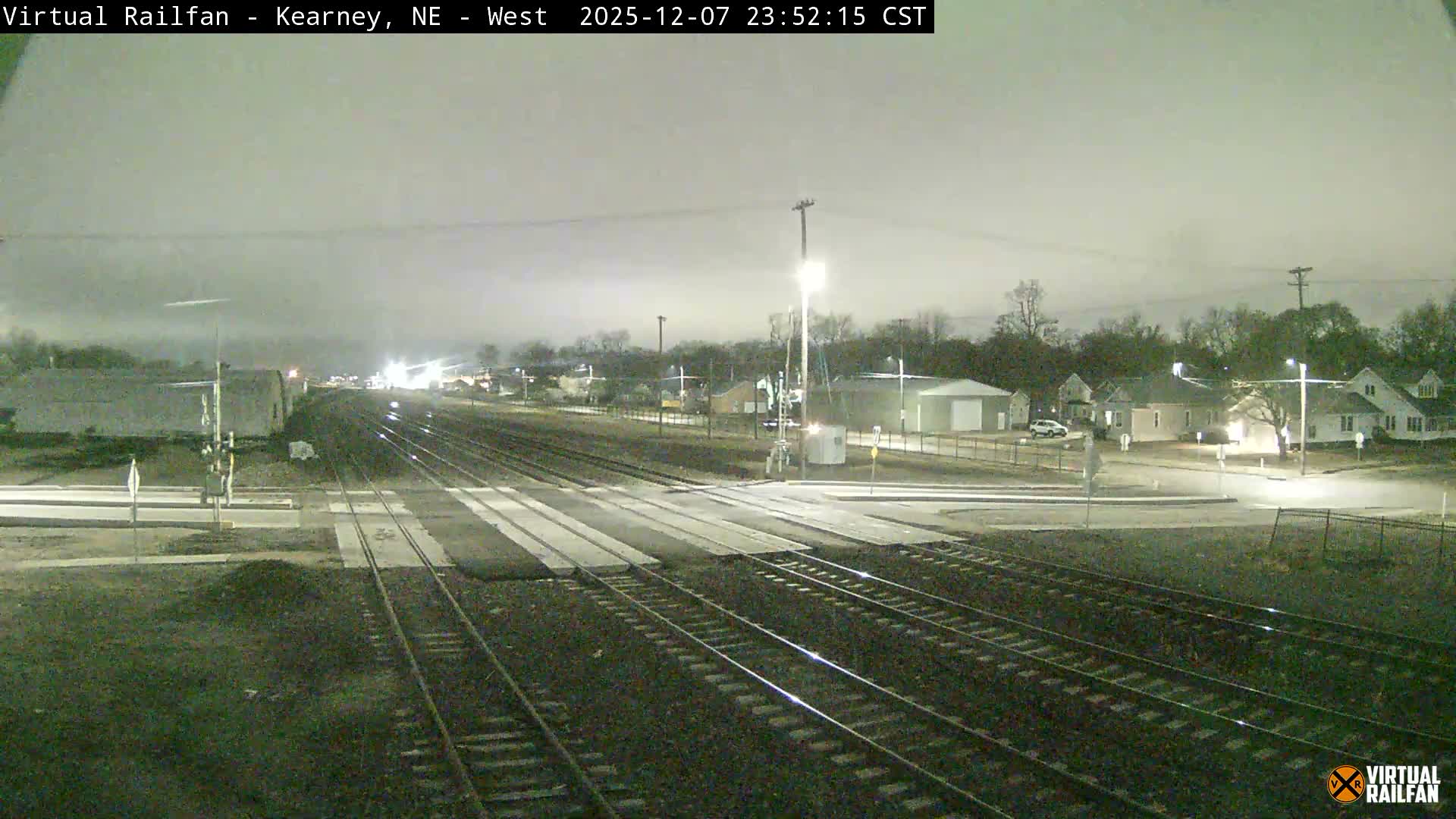 Kearney Union Pacific Railroad Crossing Live Cam - Kearney, Buffalo, Nebraska, USA