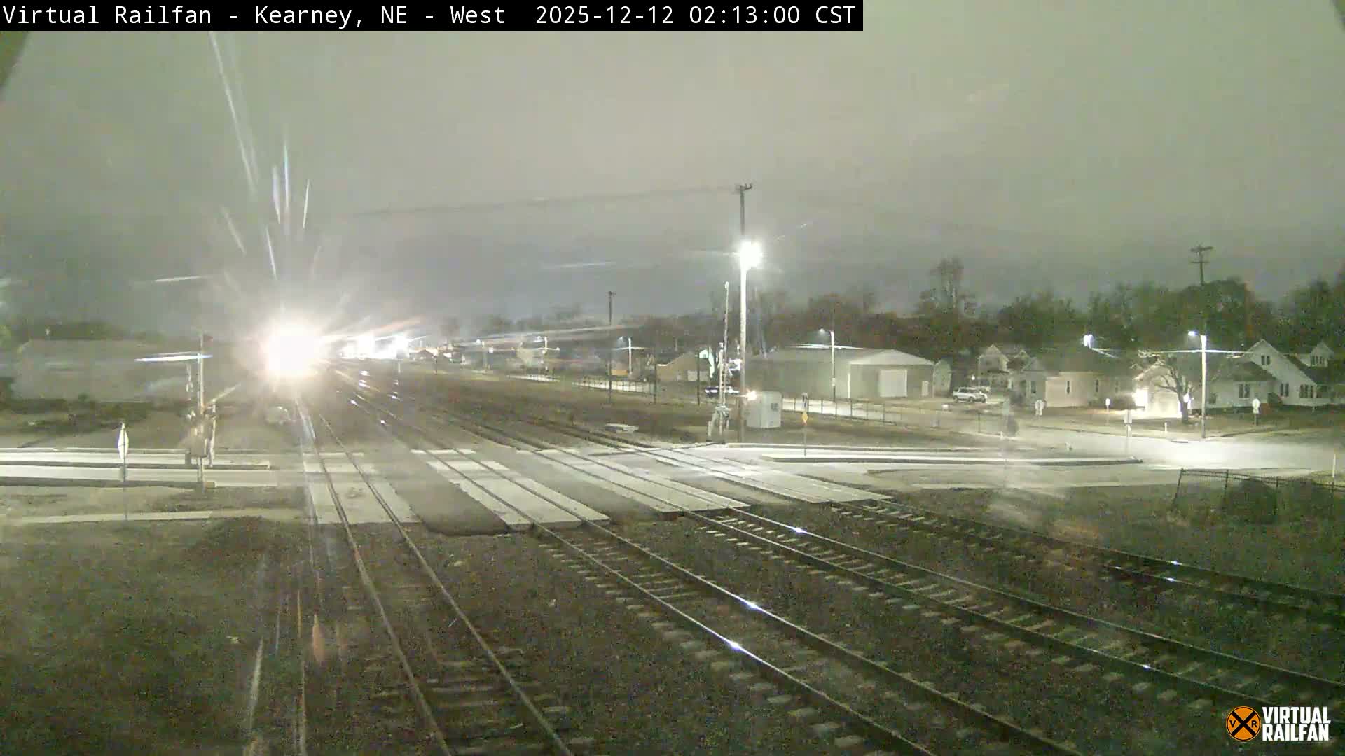 Kearney Union Pacific Railroad Crossing Live Cam - Kearney, Buffalo, Nebraska, USA