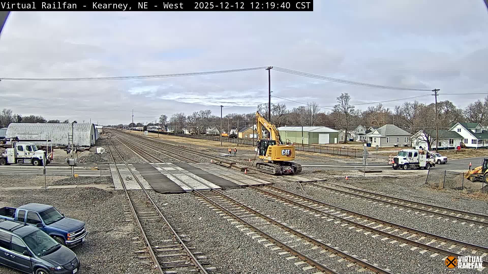 Kearney Union Pacific Railroad Crossing Live Cam - Kearney, Buffalo, Nebraska, USA