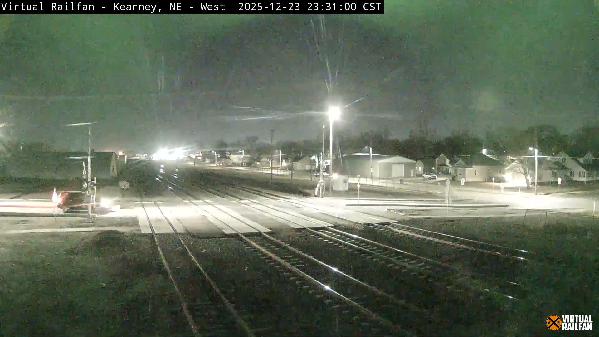 Kearney Union Pacific Railroad Crossing Live Cam - Kearney, Buffalo, Nebraska, USA