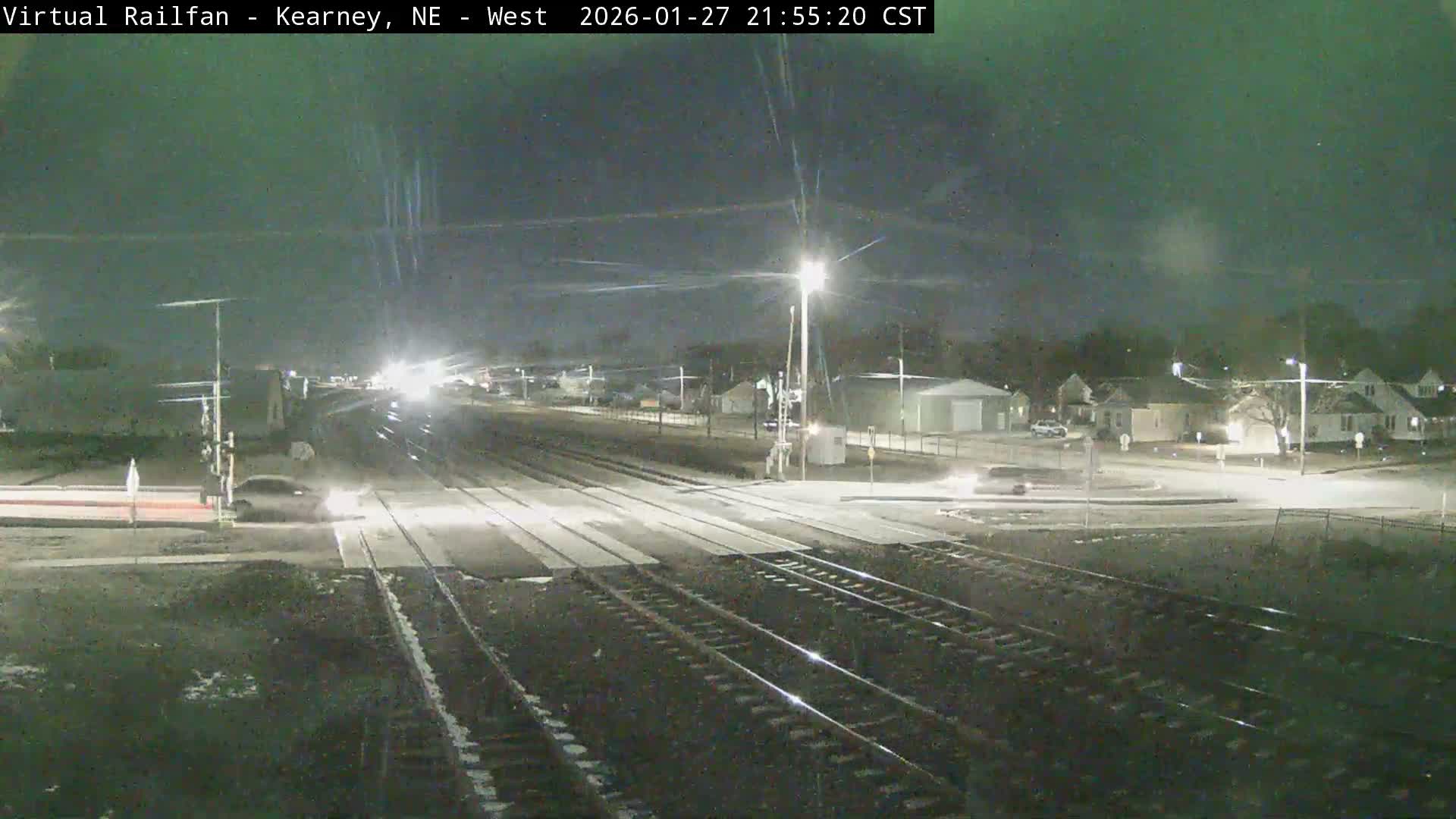 Kearney Union Pacific Railroad Crossing Live Cam - Kearney, Buffalo, Nebraska, USA
