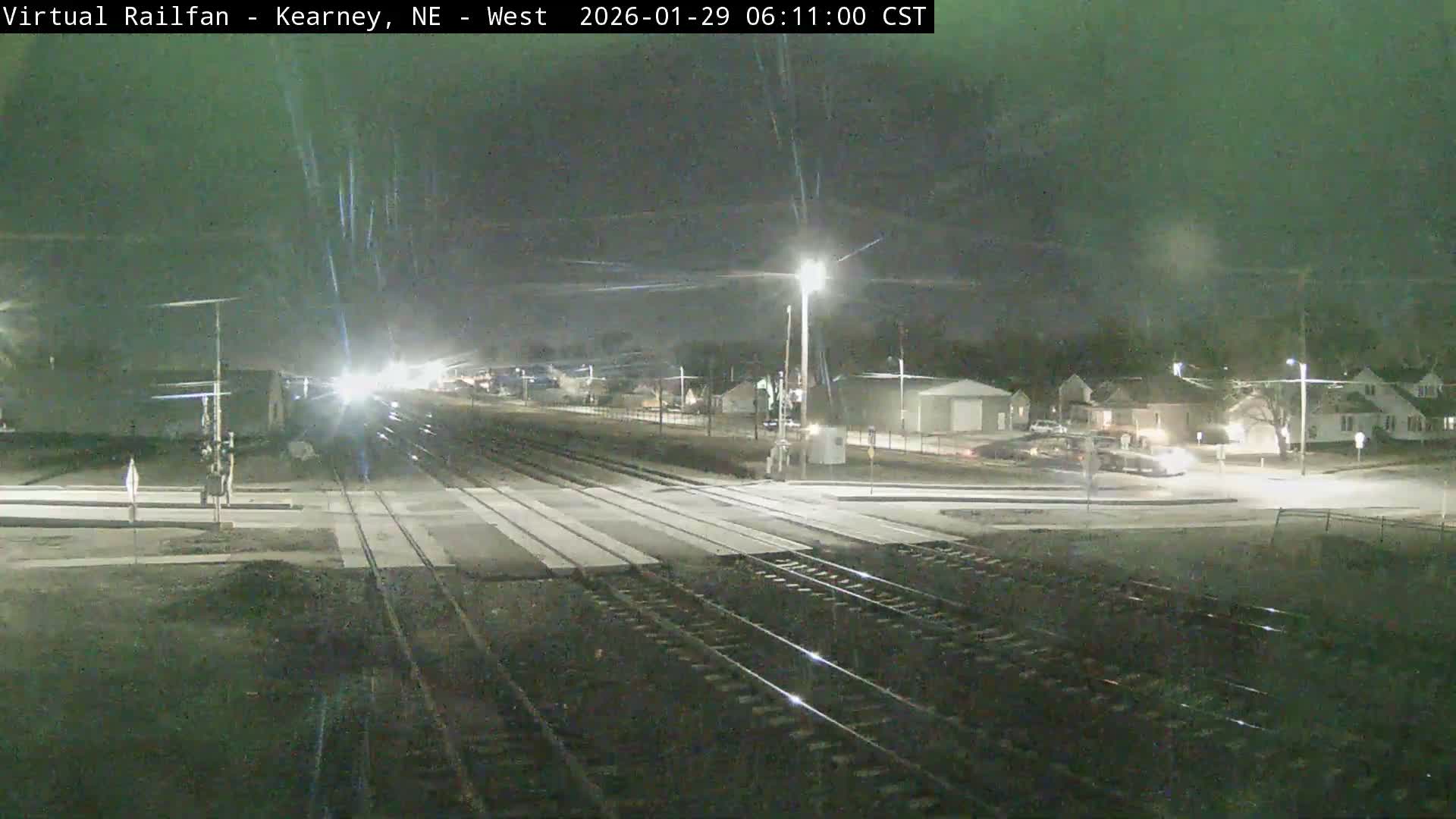 Kearney Union Pacific Railroad Crossing Live Cam - Kearney, Buffalo, Nebraska, USA