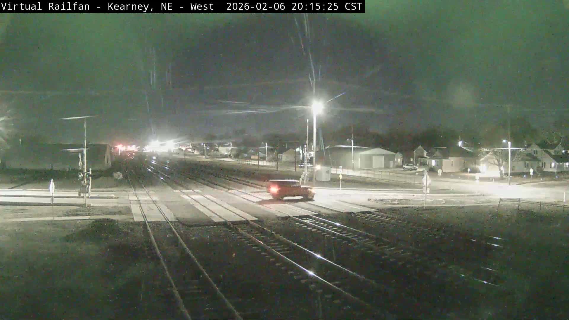 Kearney Union Pacific Railroad Crossing Live Cam - Kearney, Buffalo, Nebraska, USA