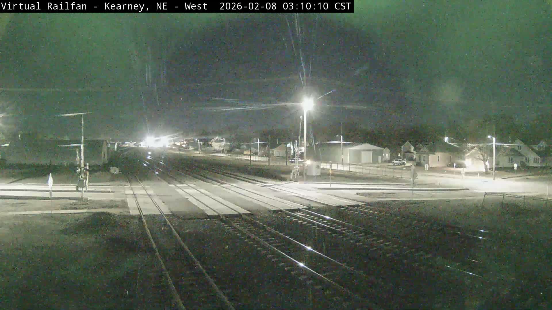 Kearney Union Pacific Railroad Crossing Live Cam - Kearney, Buffalo, Nebraska, USA