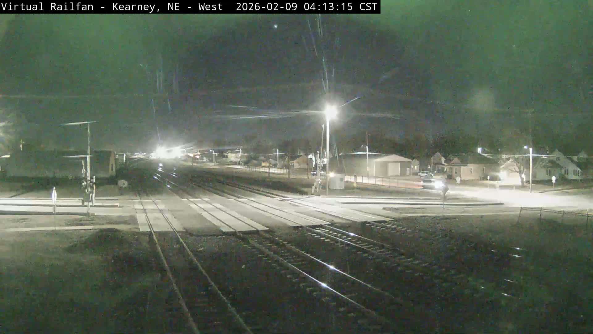 Kearney Union Pacific Railroad Crossing Live Cam - Kearney, Buffalo, Nebraska, USA