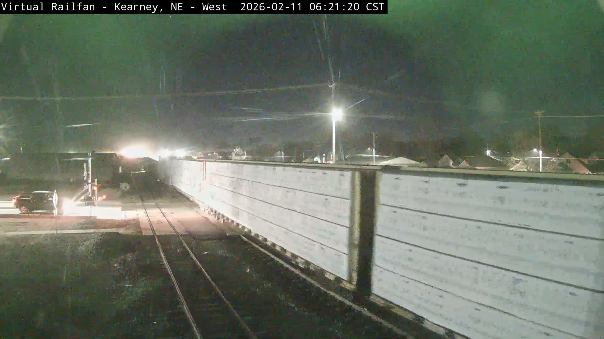 Kearney Union Pacific Railroad Crossing Live Cam - Kearney, Buffalo, Nebraska, USA