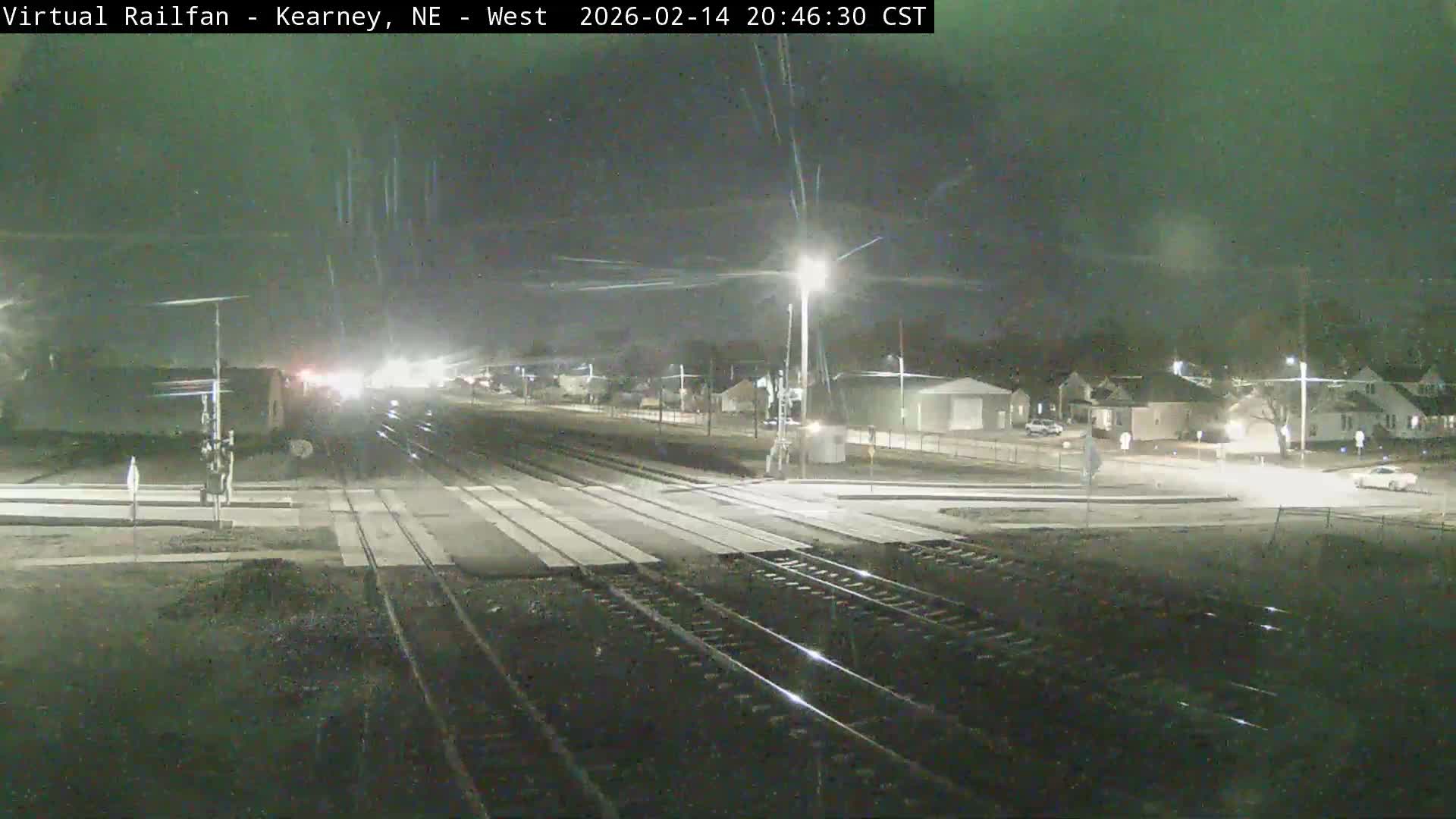 Kearney Union Pacific Railroad Crossing Live Cam - Kearney, Buffalo, Nebraska, USA