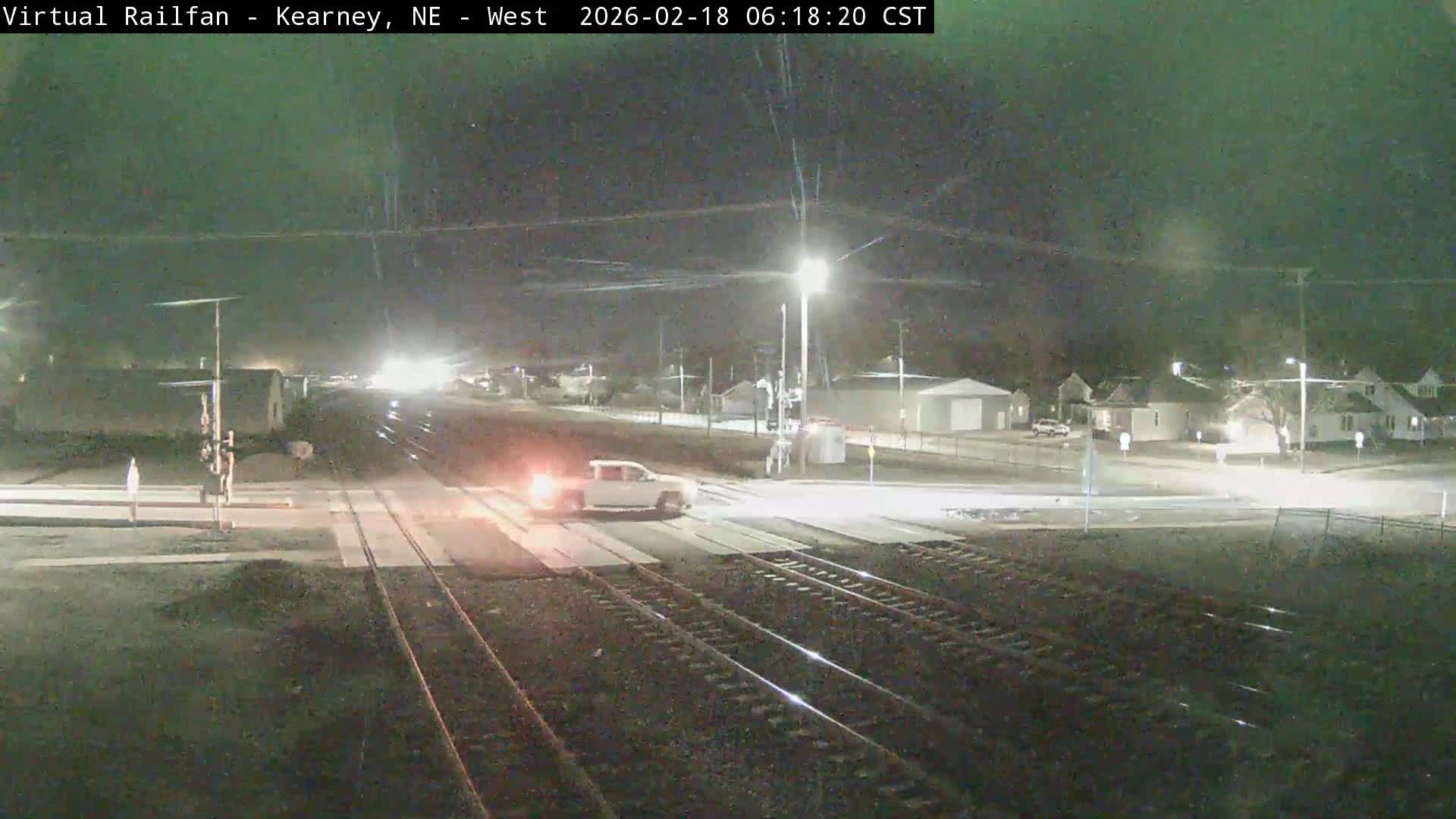 Kearney Union Pacific Railroad Crossing Live Cam - Kearney, Buffalo, Nebraska, USA