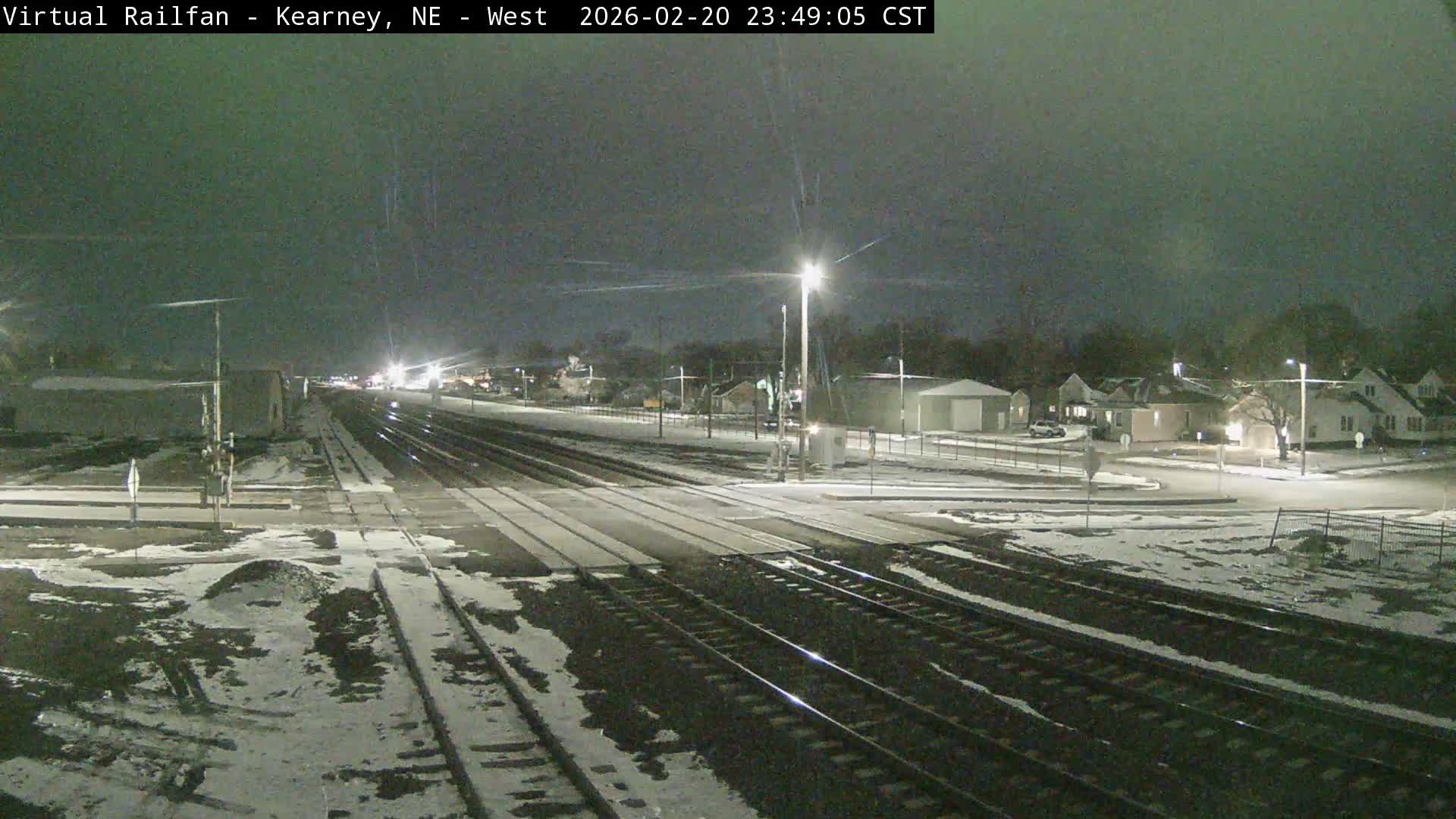 Kearney Union Pacific Railroad Crossing Live Cam - Kearney, Buffalo, Nebraska, USA