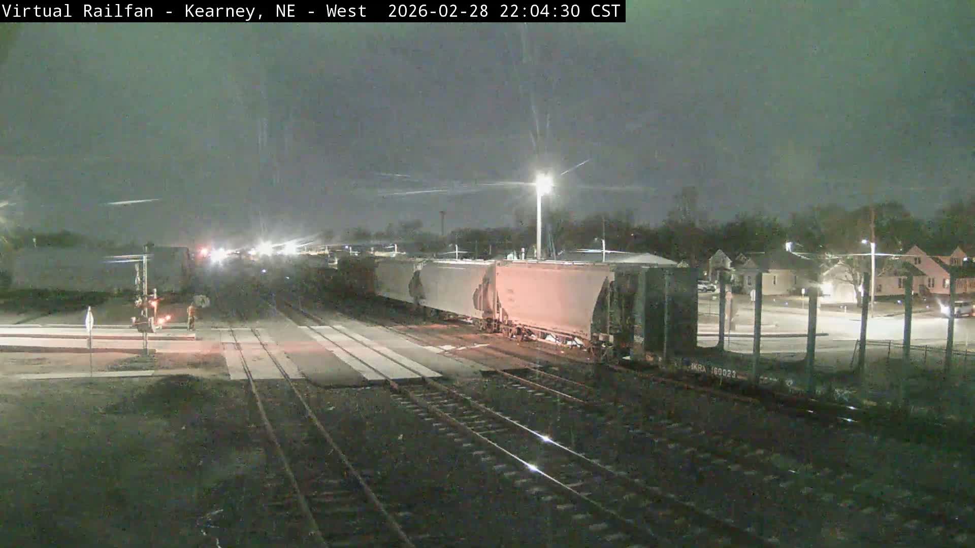 Kearney Union Pacific Railroad Crossing Live Cam - Kearney, Buffalo, Nebraska, USA