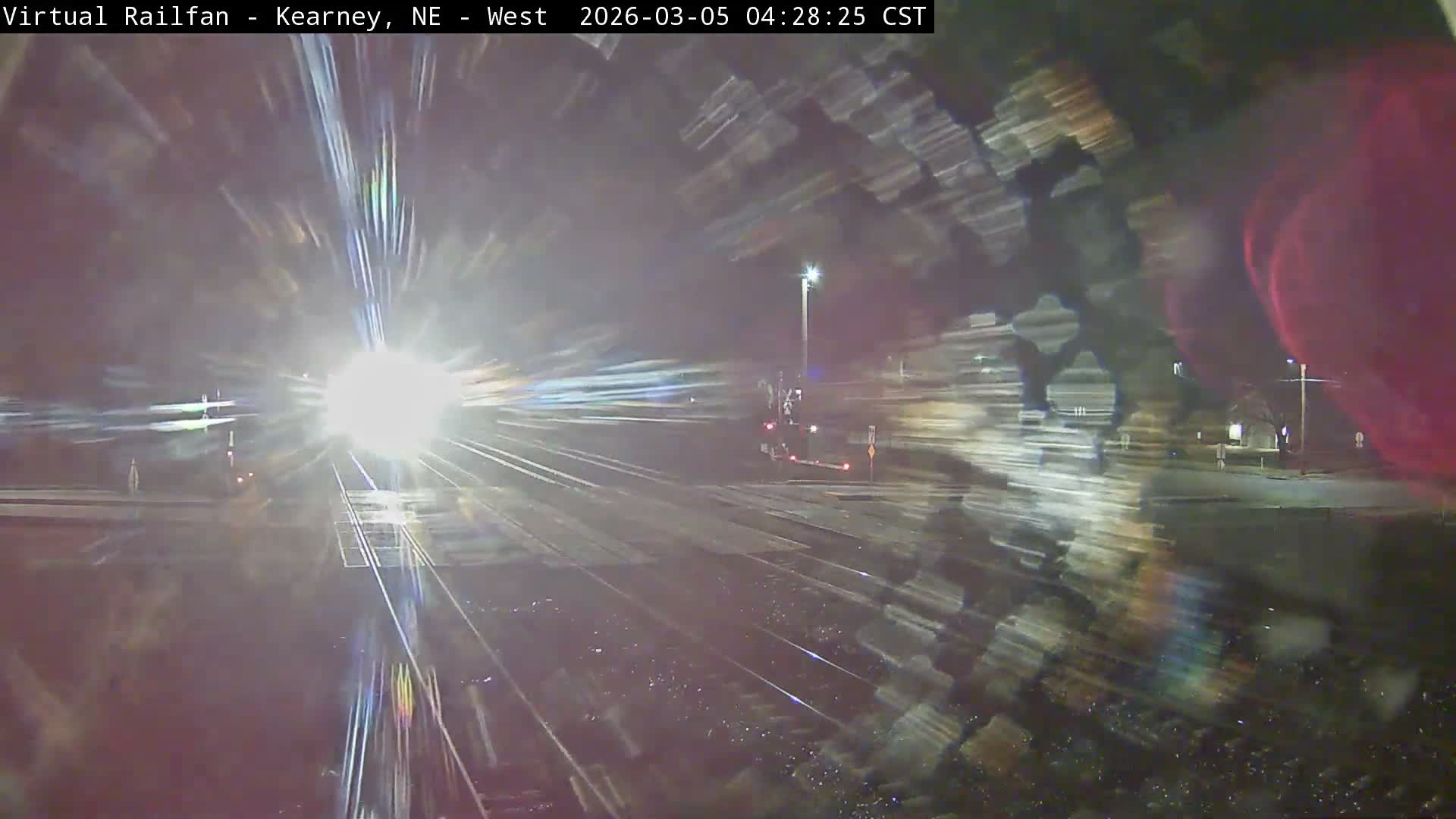 Kearney Union Pacific Railroad Crossing Live Cam - Kearney, Buffalo, Nebraska, USA