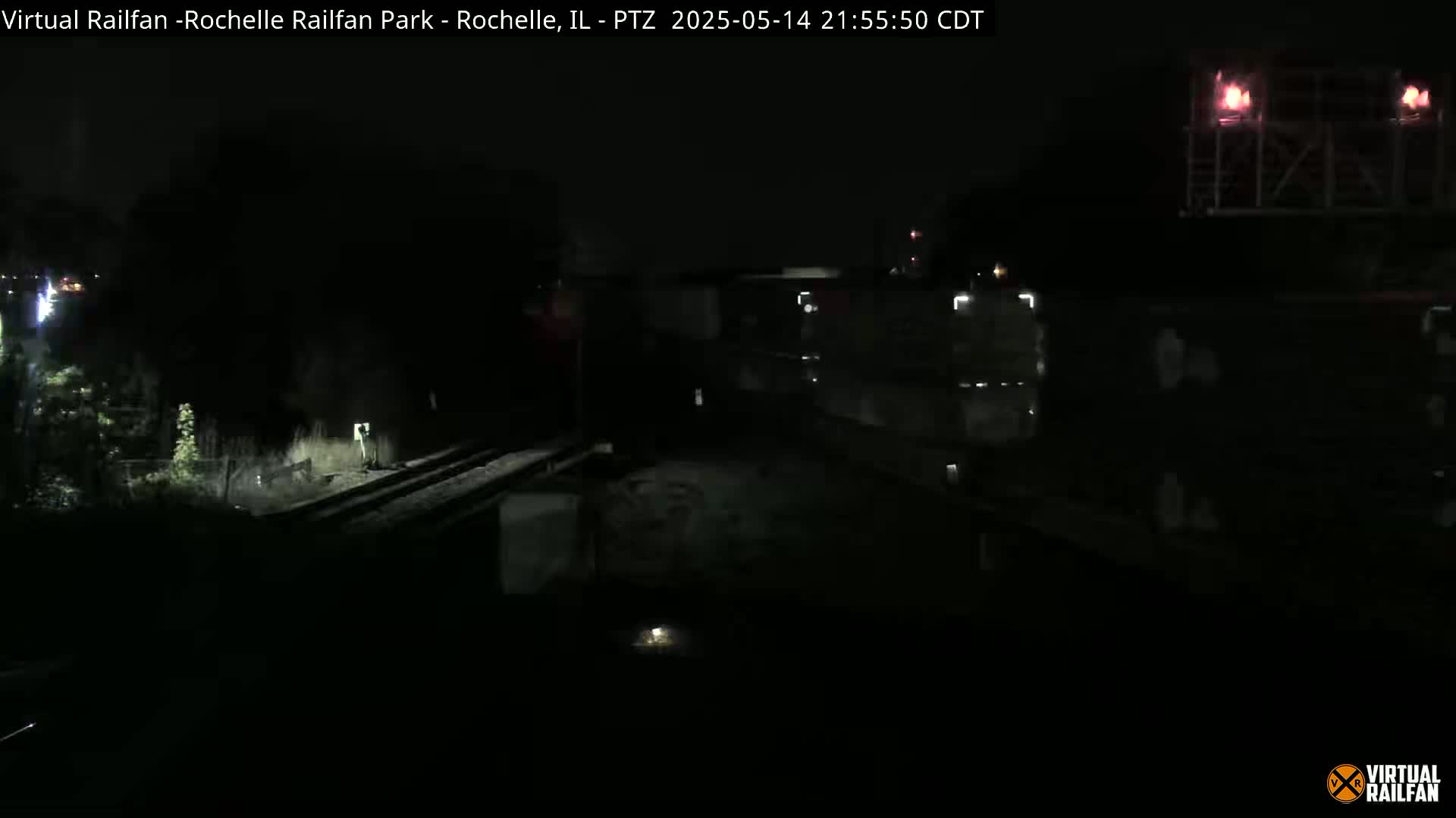Rochelle Railfan Park Railroad Junction Live Cam - Rochelle, Ogle, Illinois, USA 