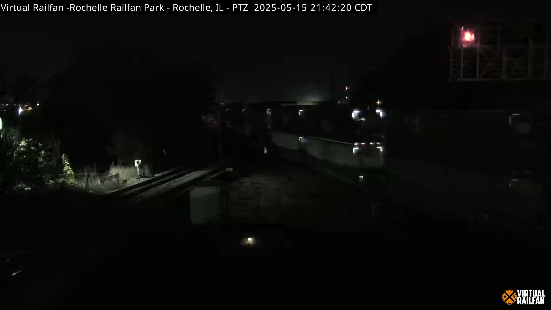 Rochelle Railfan Park Railroad Junction Live Cam - Rochelle, Ogle, Illinois, USA 