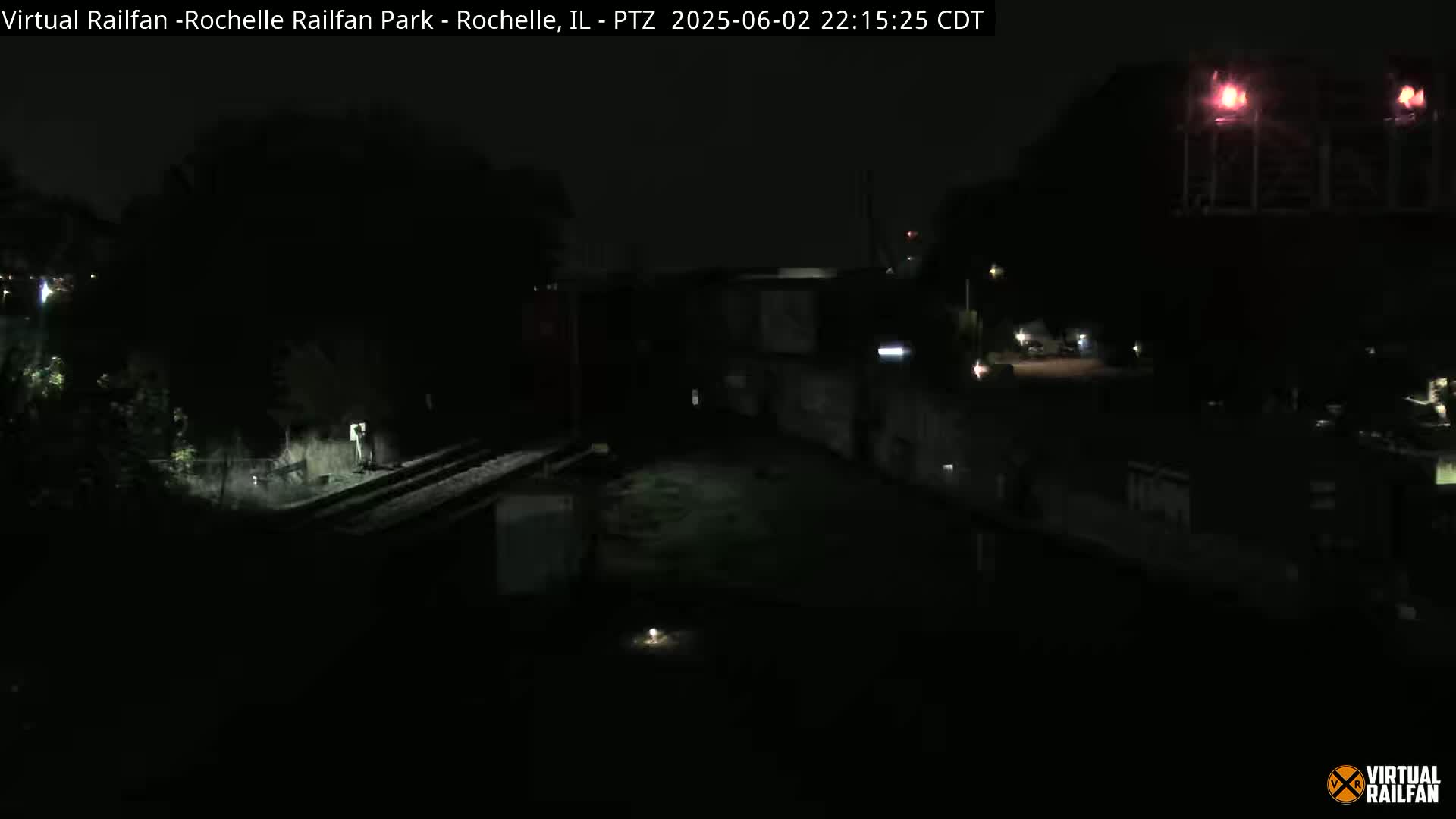 Rochelle Railfan Park Railroad Junction Live Cam - Rochelle, Ogle, Illinois, USA 