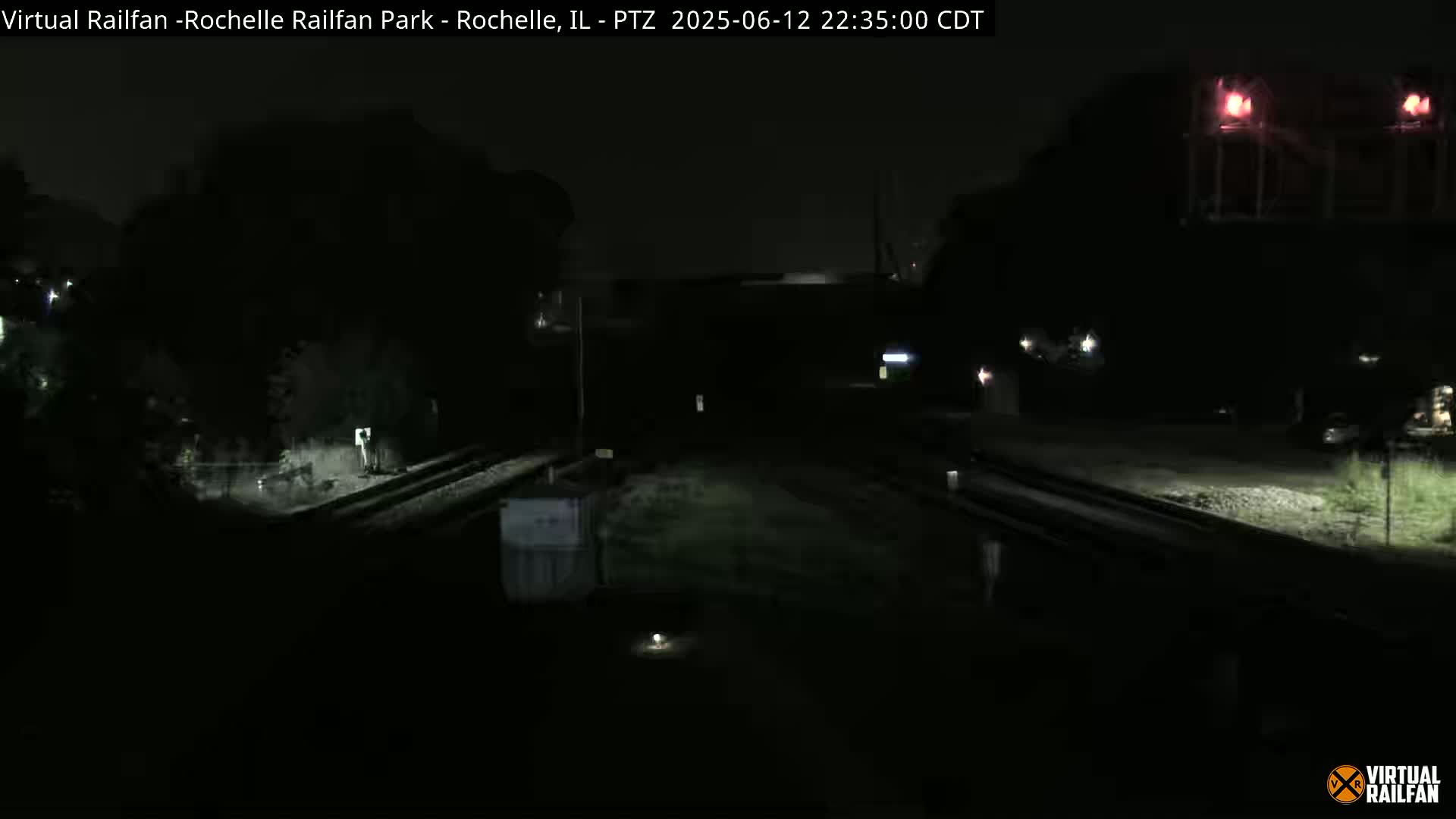 Rochelle Railfan Park Railroad Junction Live Cam - Rochelle, Ogle, Illinois, USA 