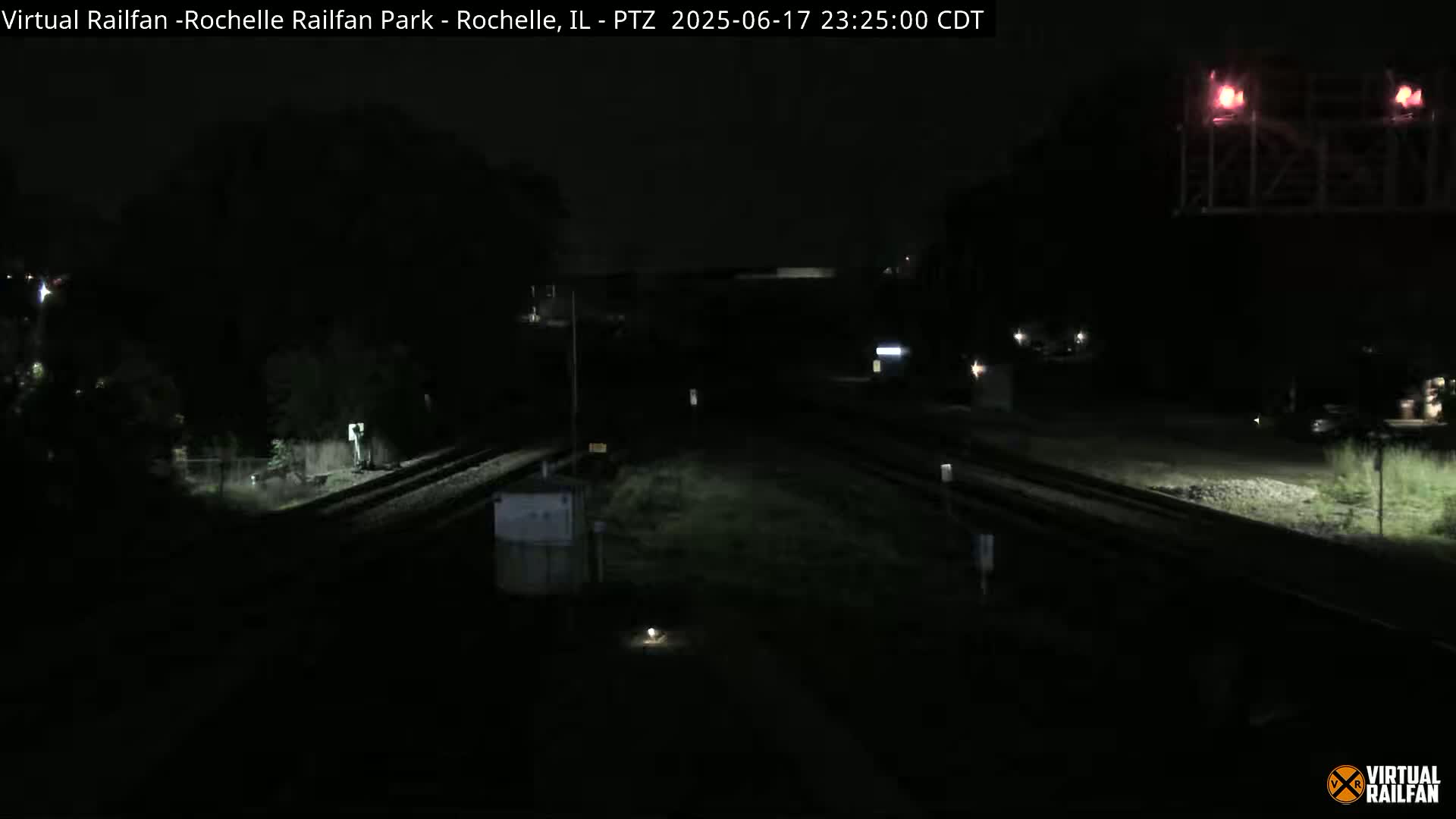 Rochelle Railfan Park Railroad Junction Live Cam - Rochelle, Ogle, Illinois, USA 