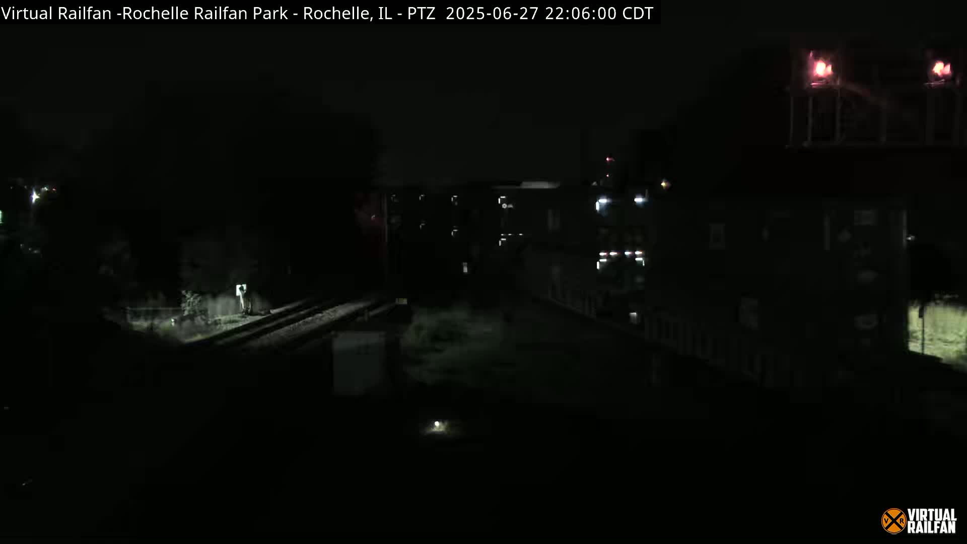 Rochelle Railfan Park Railroad Junction Live Cam - Rochelle, Ogle, Illinois, USA 