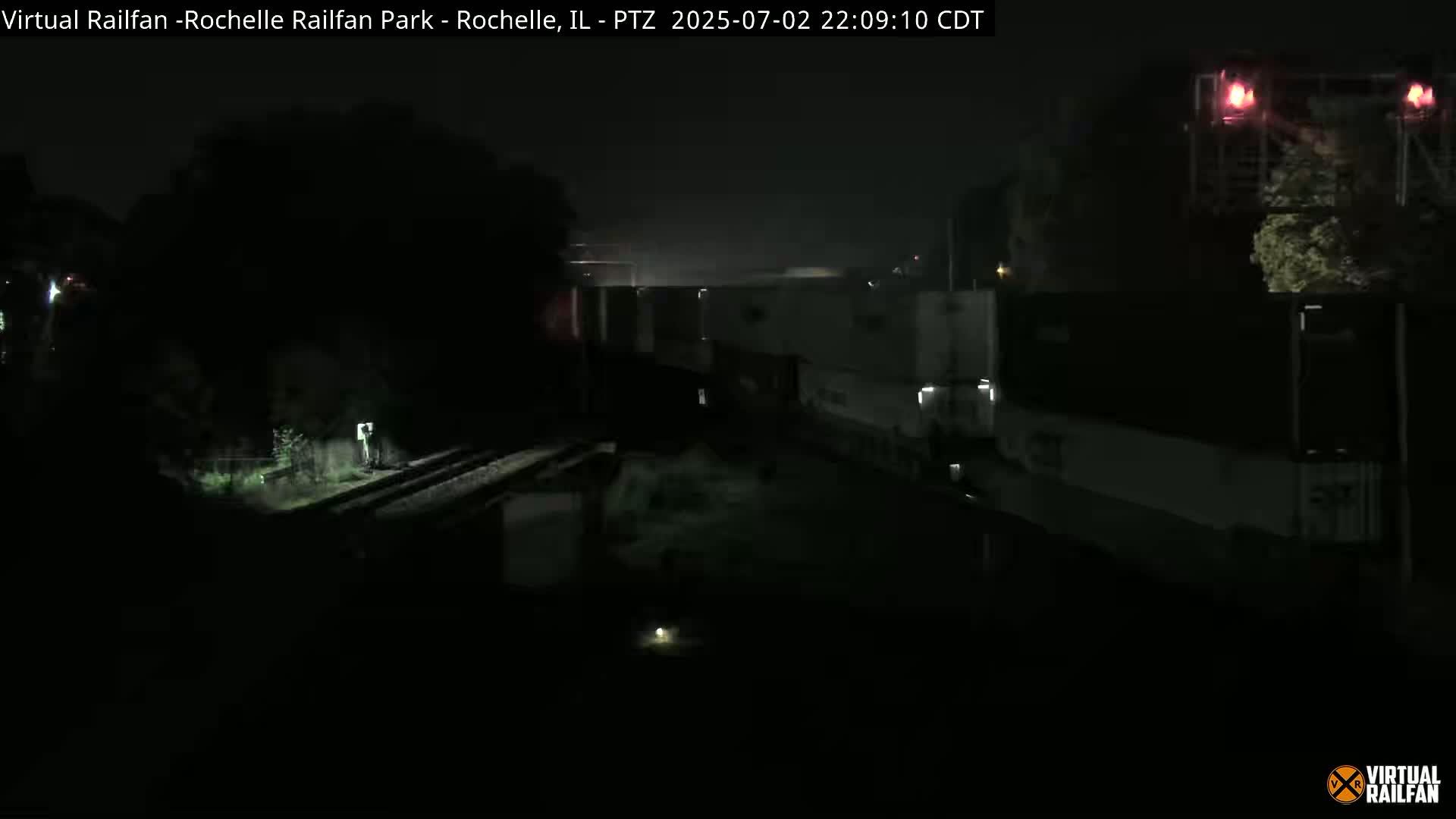 Rochelle Railfan Park Railroad Junction Live Cam - Rochelle, Ogle, Illinois, USA 
