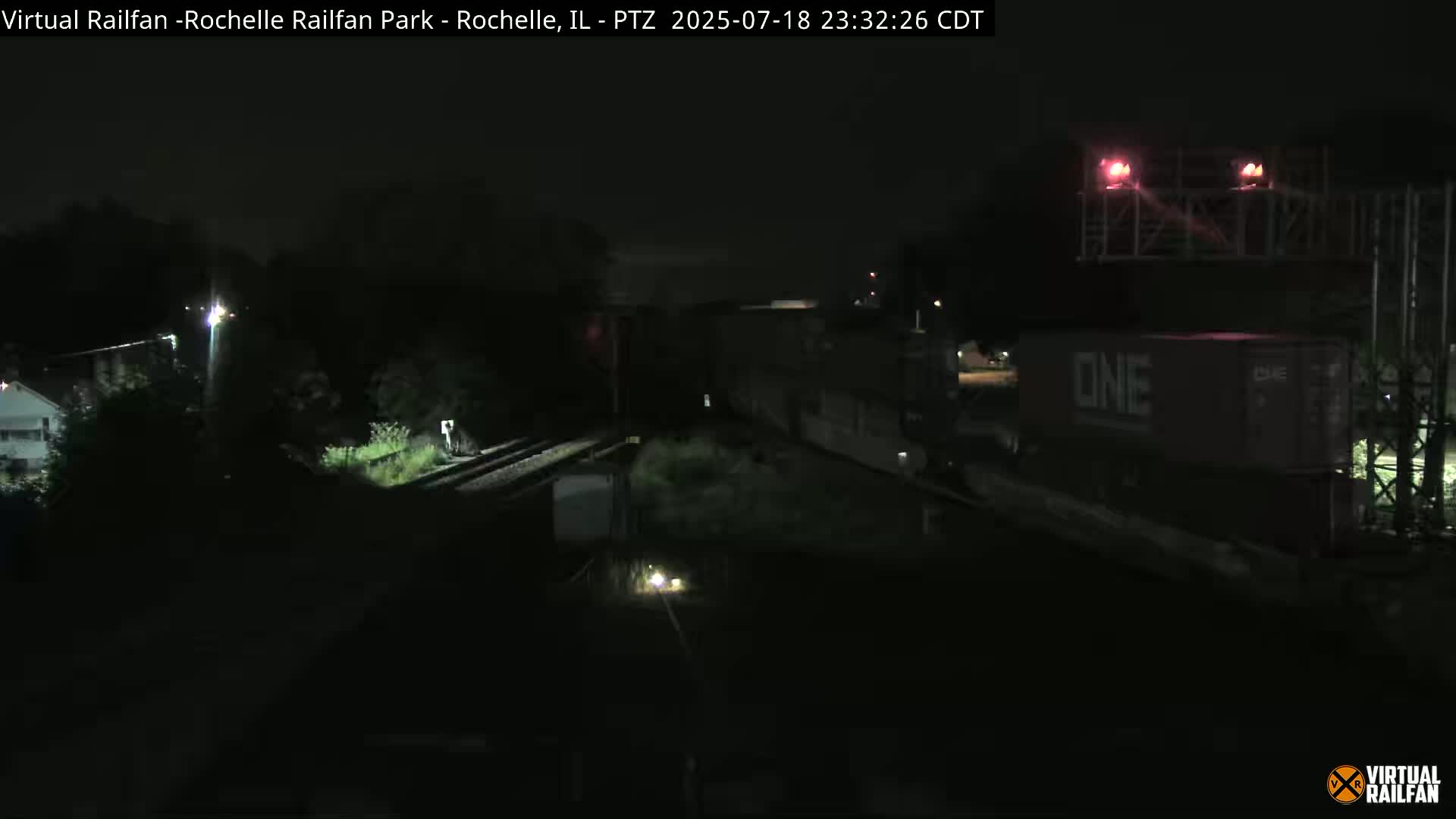 Rochelle Railfan Park Railroad Junction Live Cam - Rochelle, Ogle, Illinois, USA 