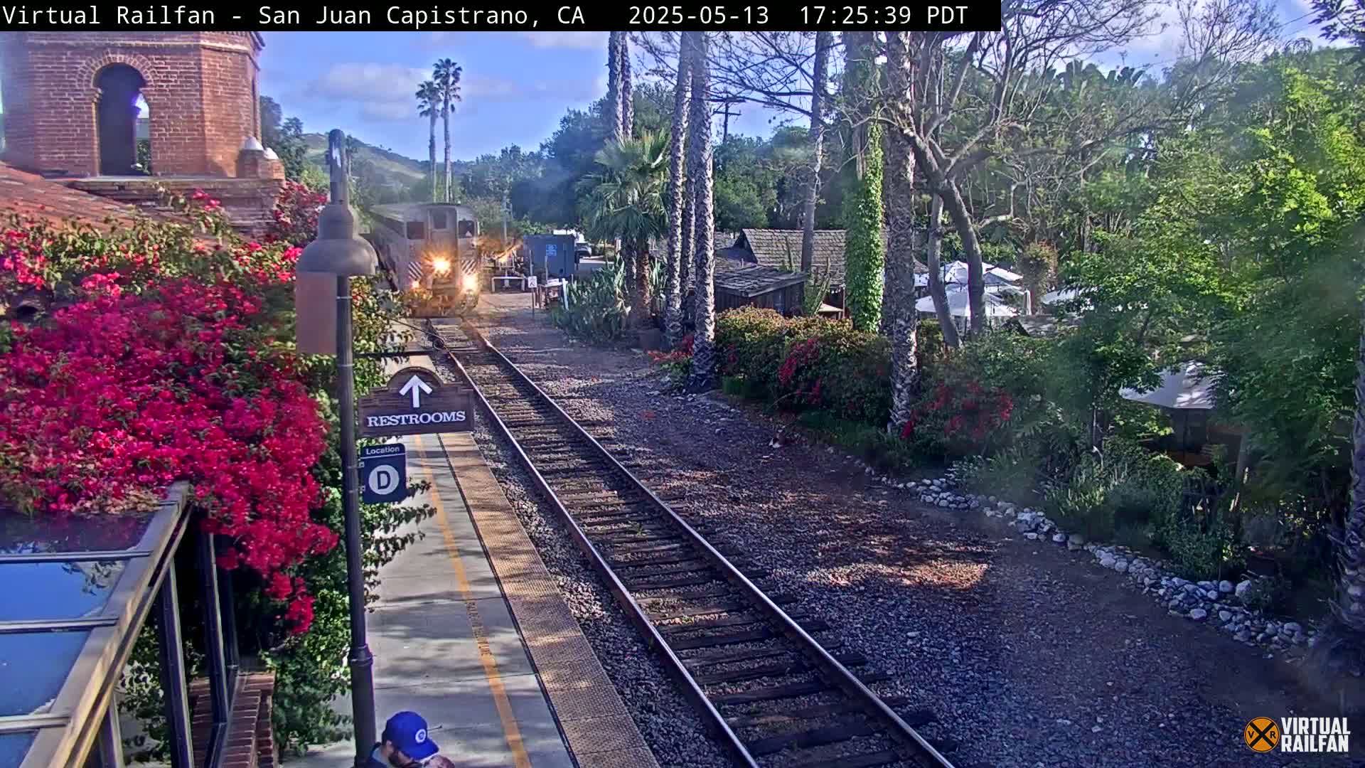 San Juan Capistrano Train Station Live Cam - San Juan Capistrano, Orange, California, USA