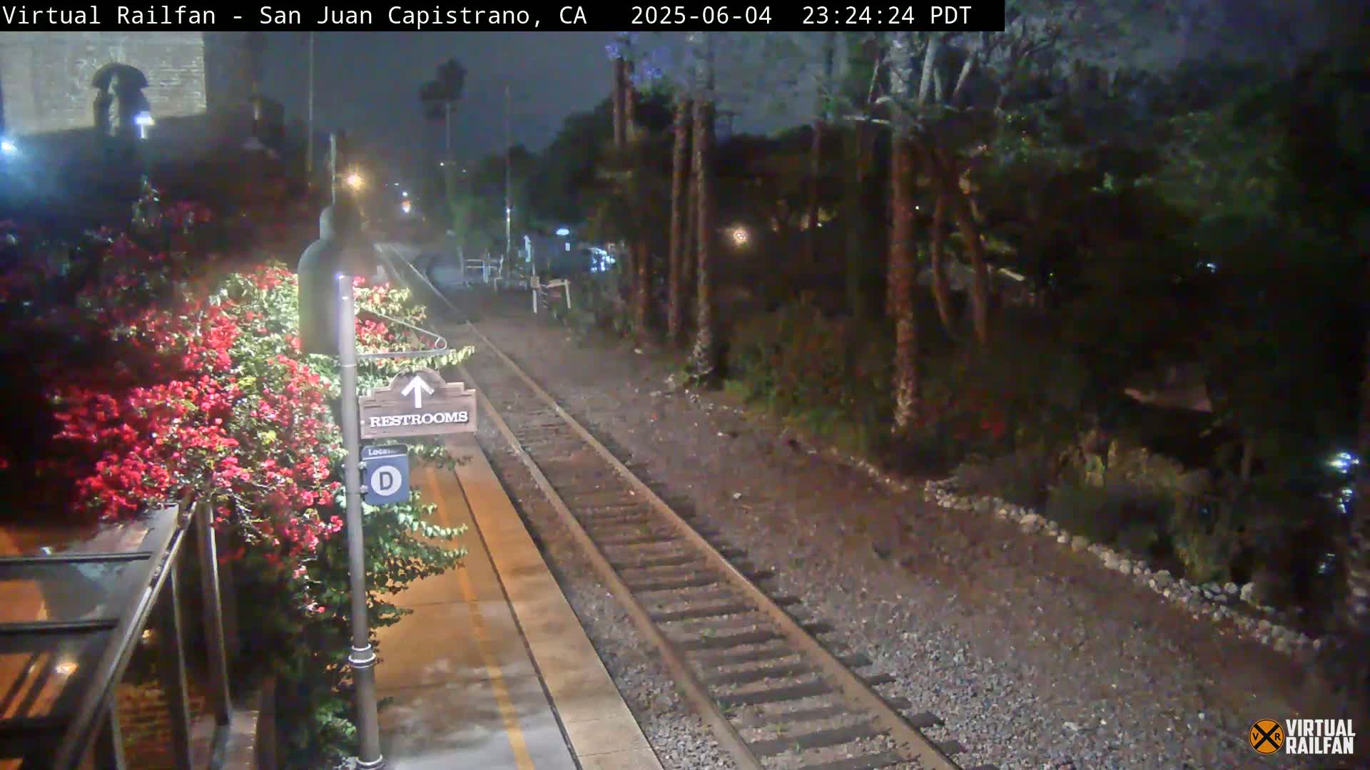 San Juan Capistrano Train Station Live Cam - San Juan Capistrano, Orange, California, USA