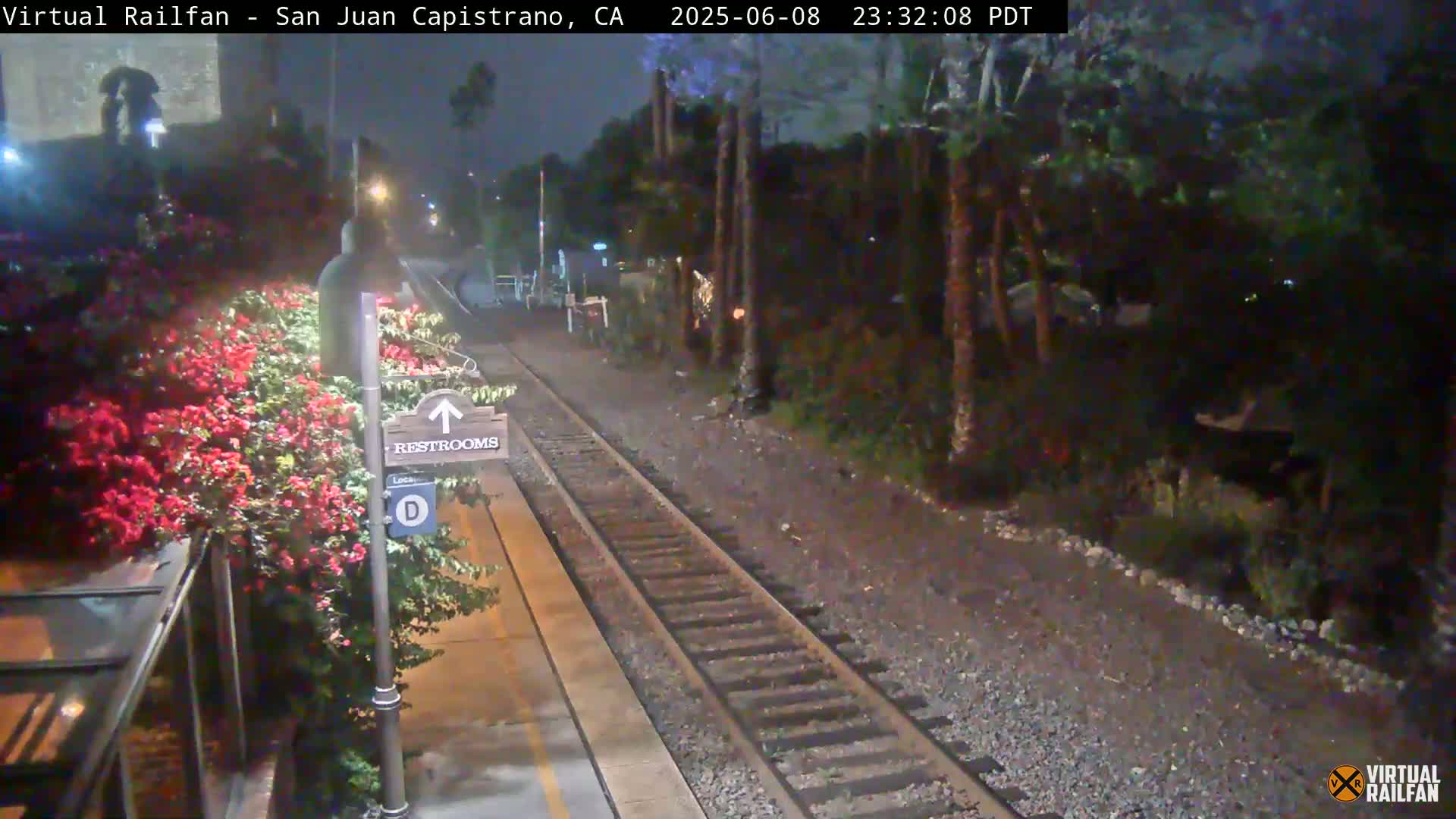 San Juan Capistrano Train Station Live Cam - San Juan Capistrano, Orange, California, USA