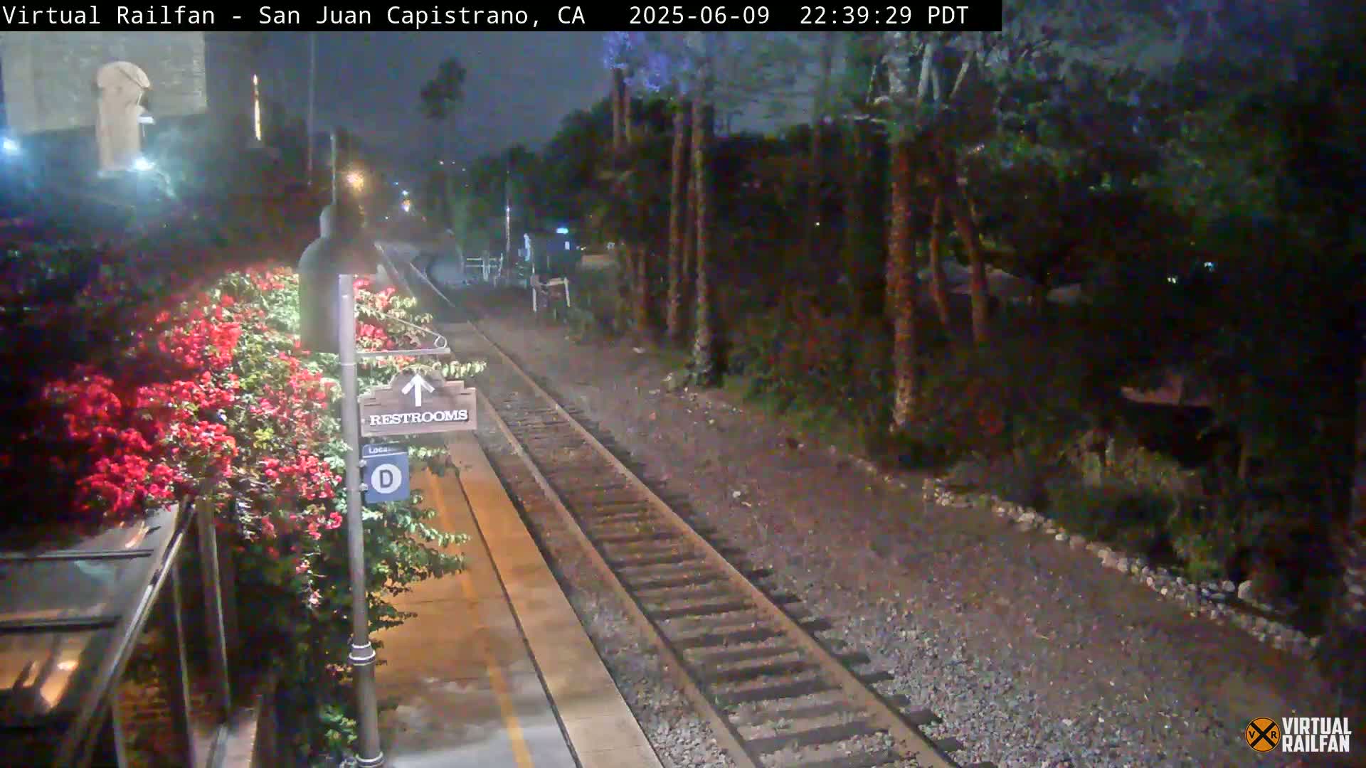 San Juan Capistrano Train Station Live Cam - San Juan Capistrano, Orange, California, USA