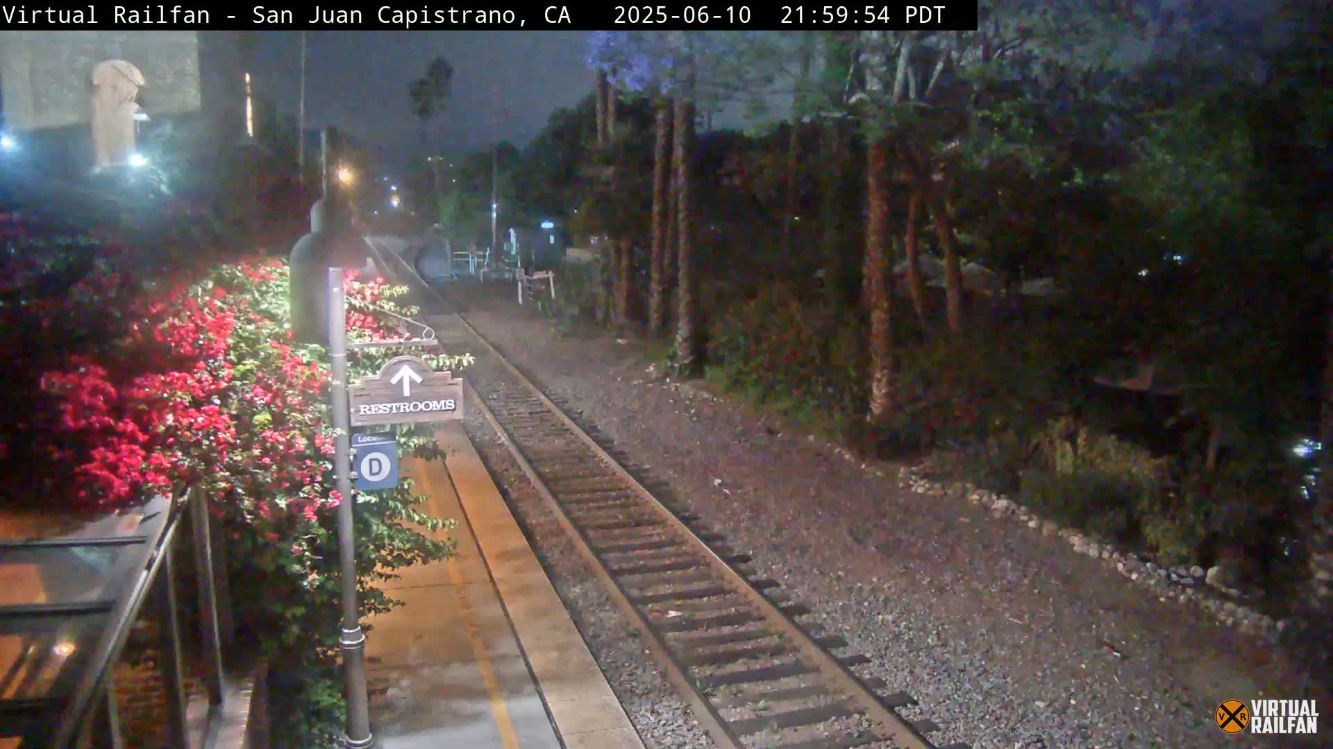 San Juan Capistrano Train Station Live Cam - San Juan Capistrano, Orange, California, USA