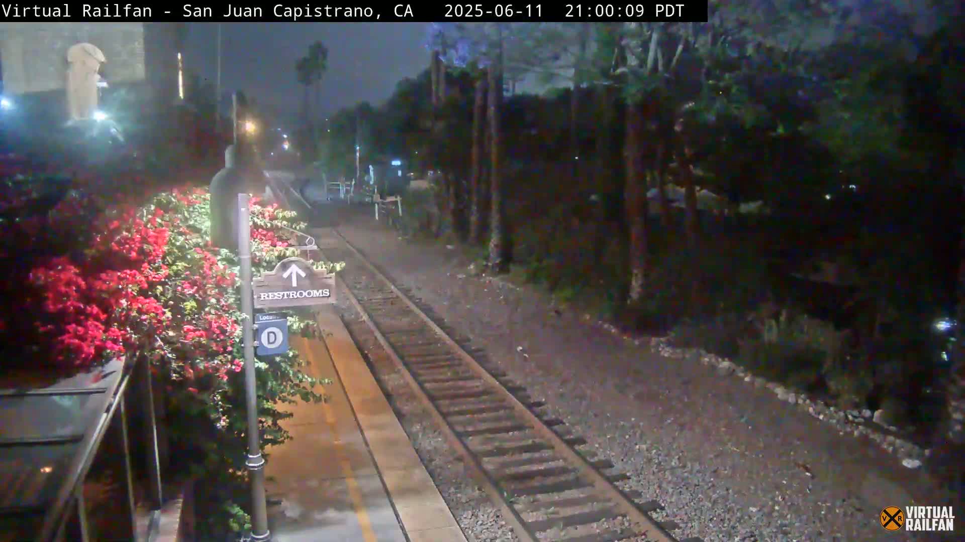 San Juan Capistrano Train Station Live Cam - San Juan Capistrano, Orange, California, USA