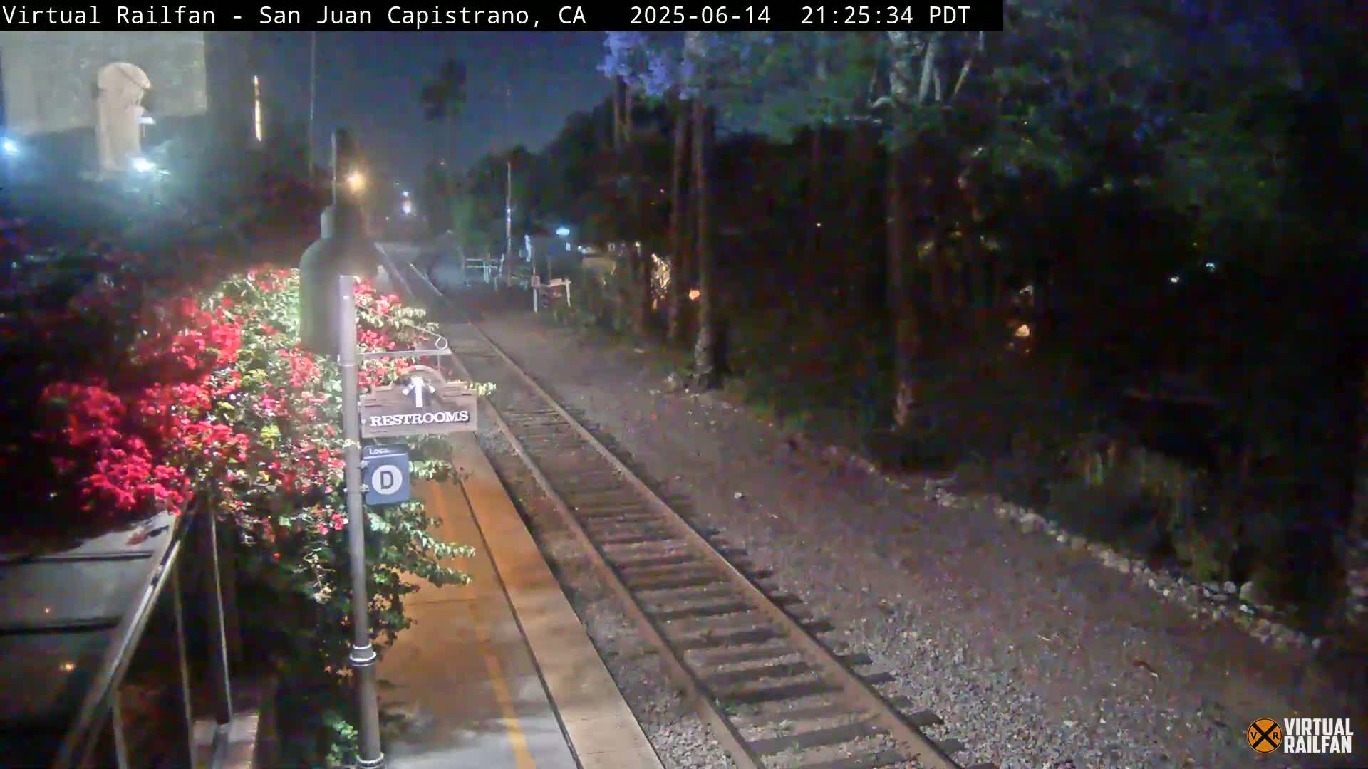 San Juan Capistrano Train Station Live Cam - San Juan Capistrano, Orange, California, USA