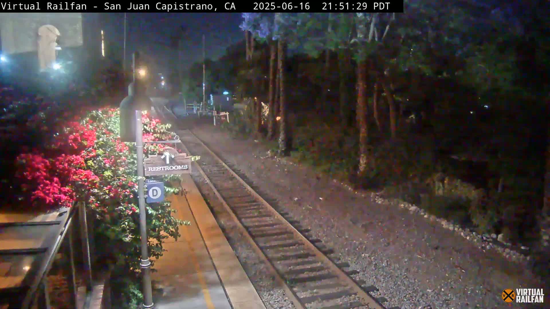 San Juan Capistrano Train Station Live Cam - San Juan Capistrano, Orange, California, USA