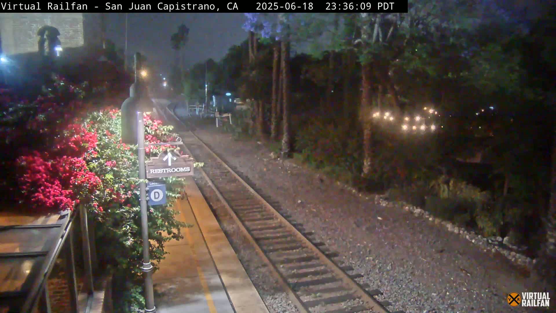San Juan Capistrano Train Station Live Cam - San Juan Capistrano, Orange, California, USA