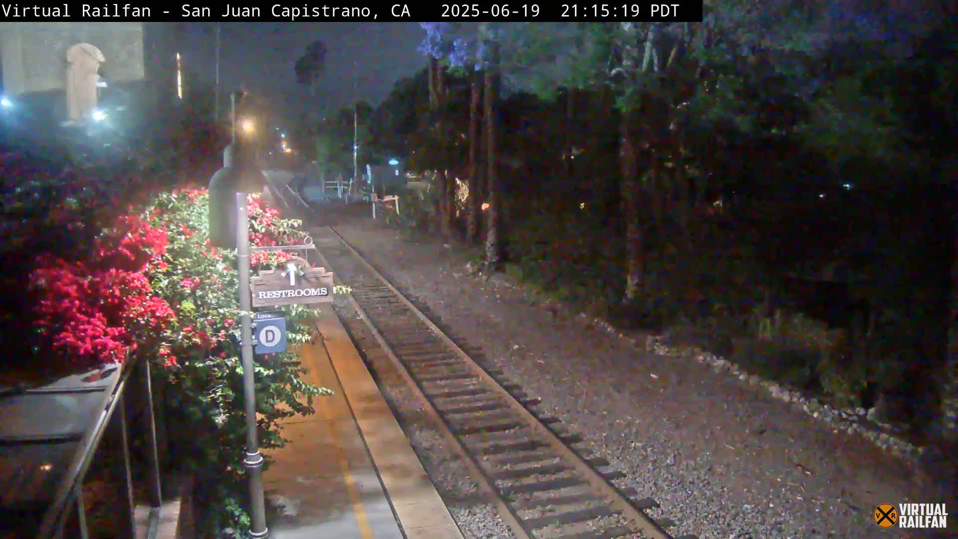 San Juan Capistrano Train Station Live Cam - San Juan Capistrano, Orange, California, USA