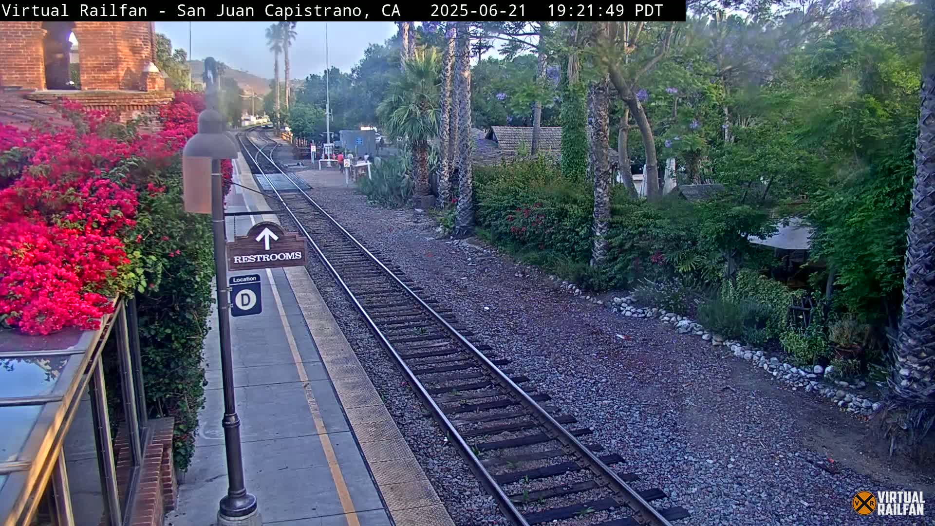 San Juan Capistrano Train Station Live Cam - San Juan Capistrano, Orange, California, USA