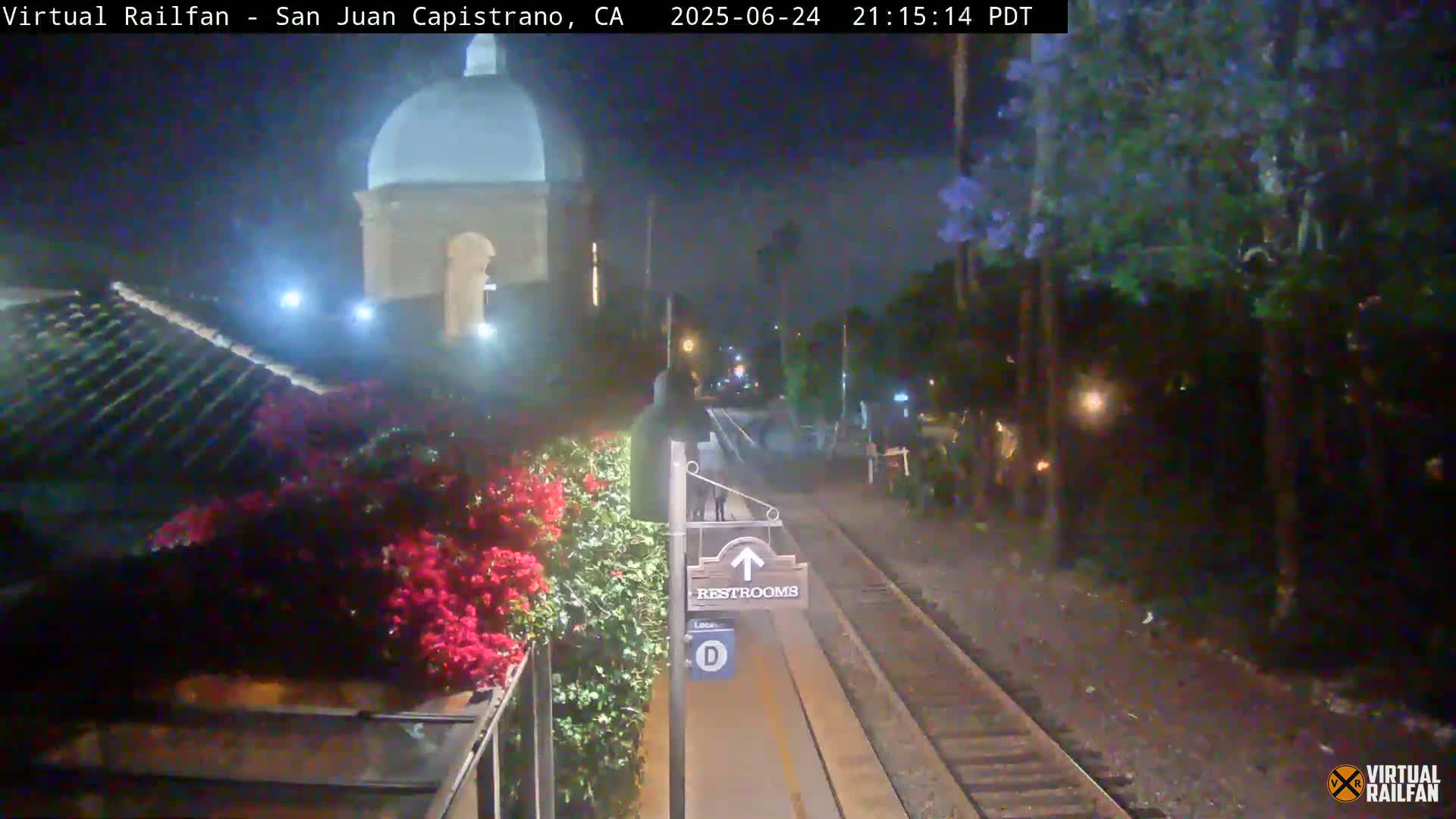 San Juan Capistrano Train Station Live Cam - San Juan Capistrano, Orange, California, USA