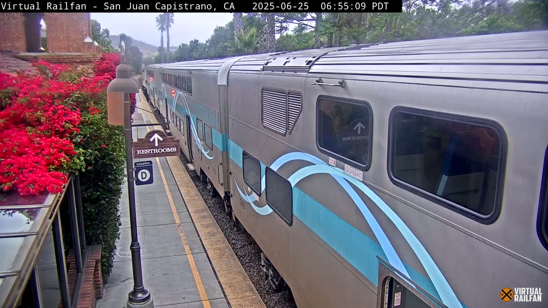 San Juan Capistrano Train Station Live Cam - San Juan Capistrano, Orange, California, USA