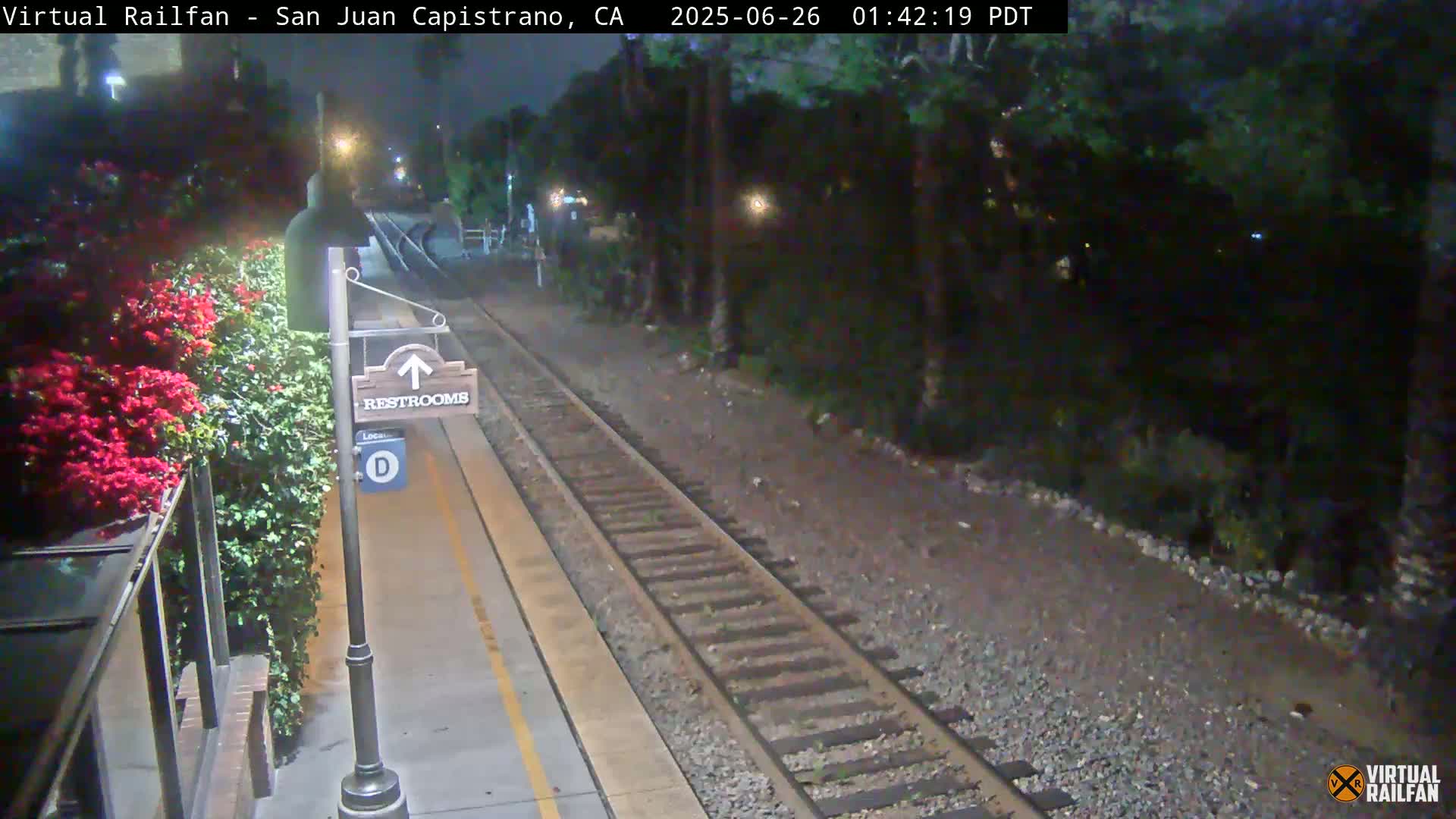 San Juan Capistrano Train Station Live Cam - San Juan Capistrano, Orange, California, USA