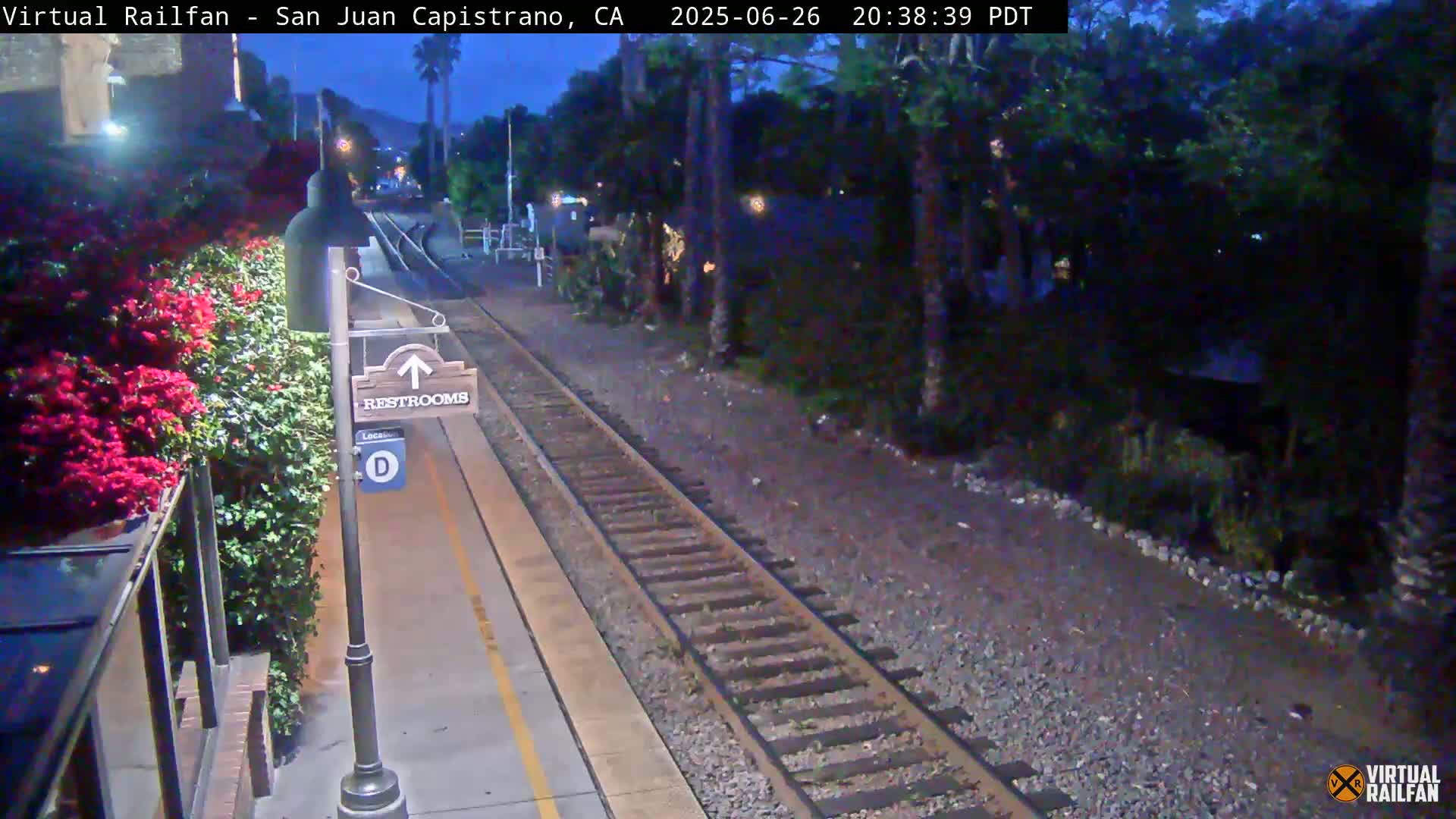 San Juan Capistrano Train Station Live Cam - San Juan Capistrano, Orange, California, USA